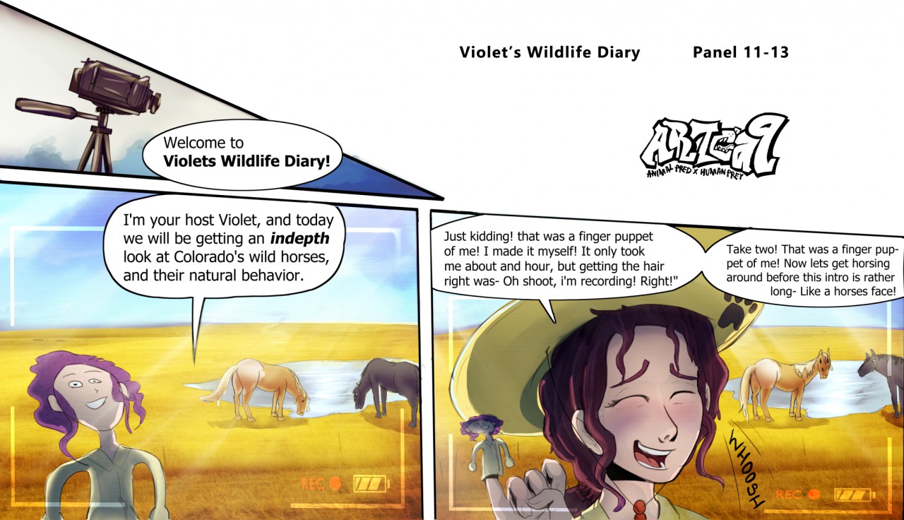 Violets Wildlife Diary CH 1-7 page 4 full