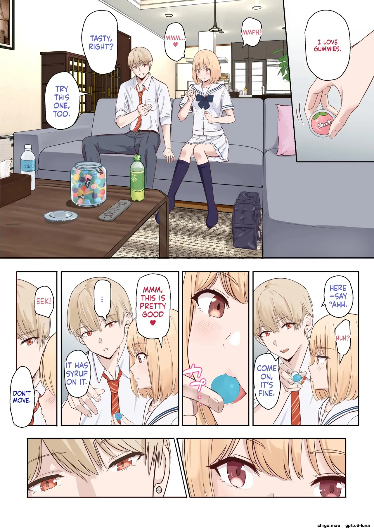 For Your Sake. ~The Visit of Nicole Ninagawa~ page 4 full