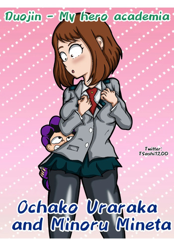 Ochako Uraraka and Minoru Mineta - Takesashi-Art cover
