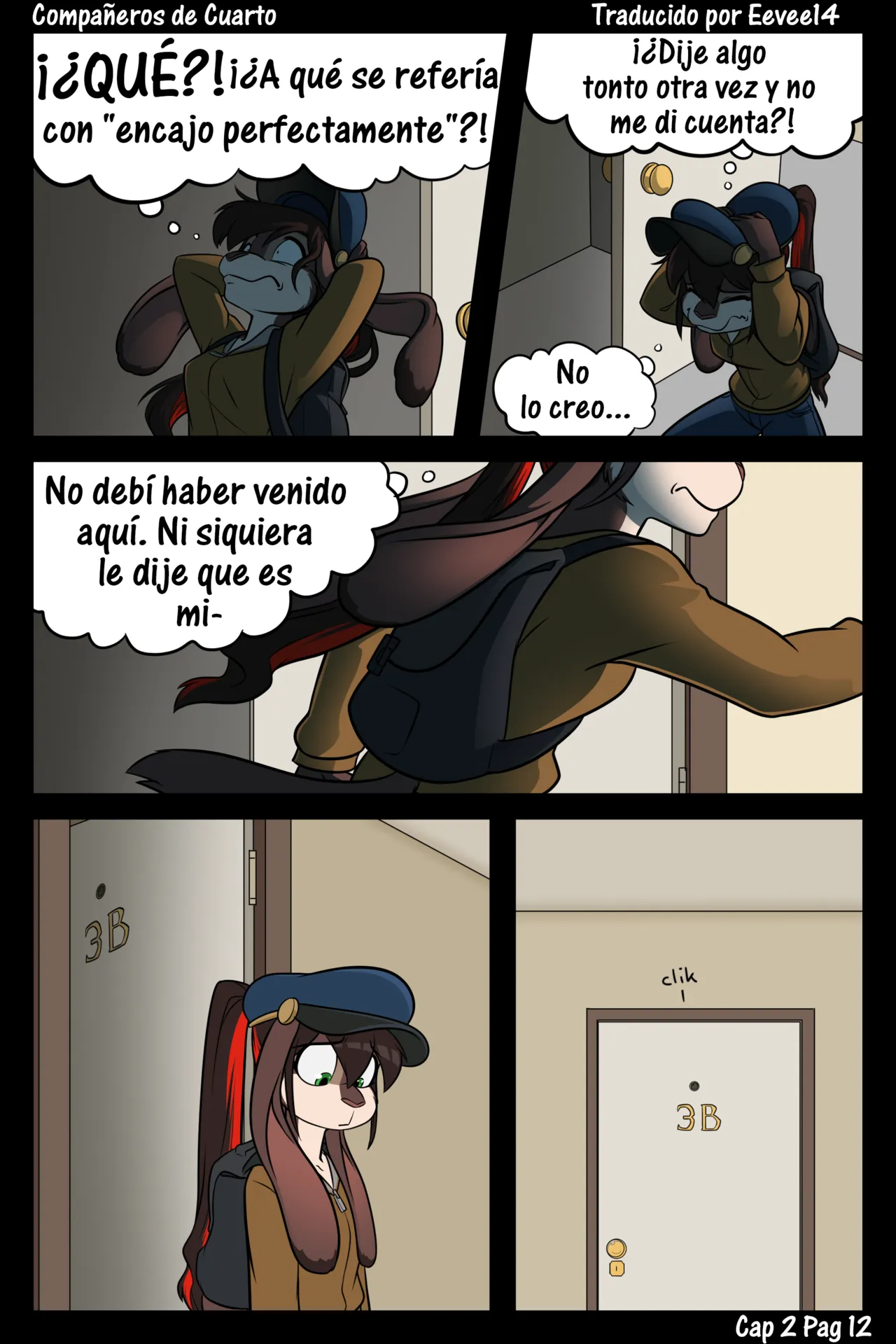 Capítulo 2: Compañeros de Cuarto page 12 full