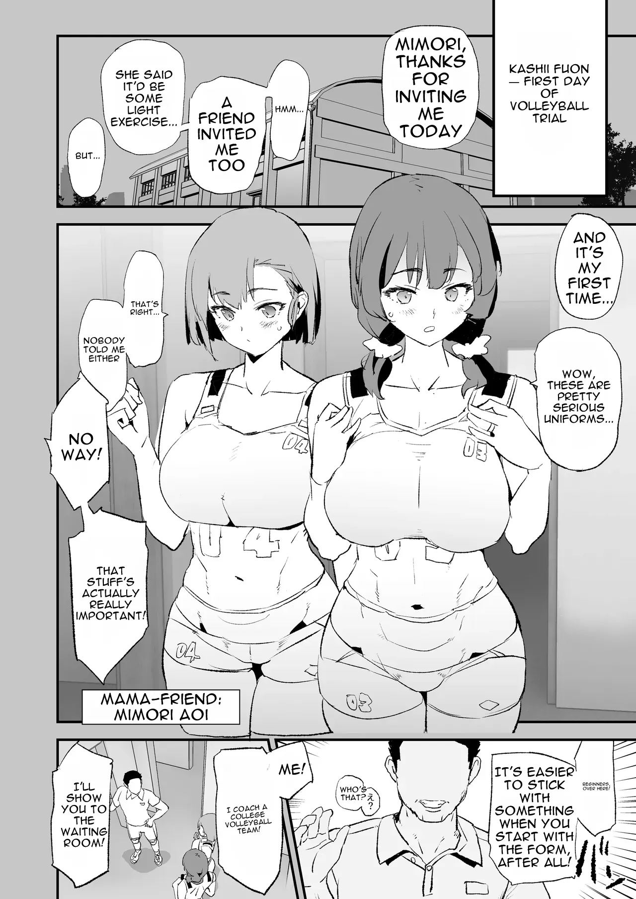Mama-san Volley de Mama Onaho Kaimakusen to Kesshousen! | Turning the Volleyball Mamas into Onaholes — Opening Match & Championship Match! page 9 full