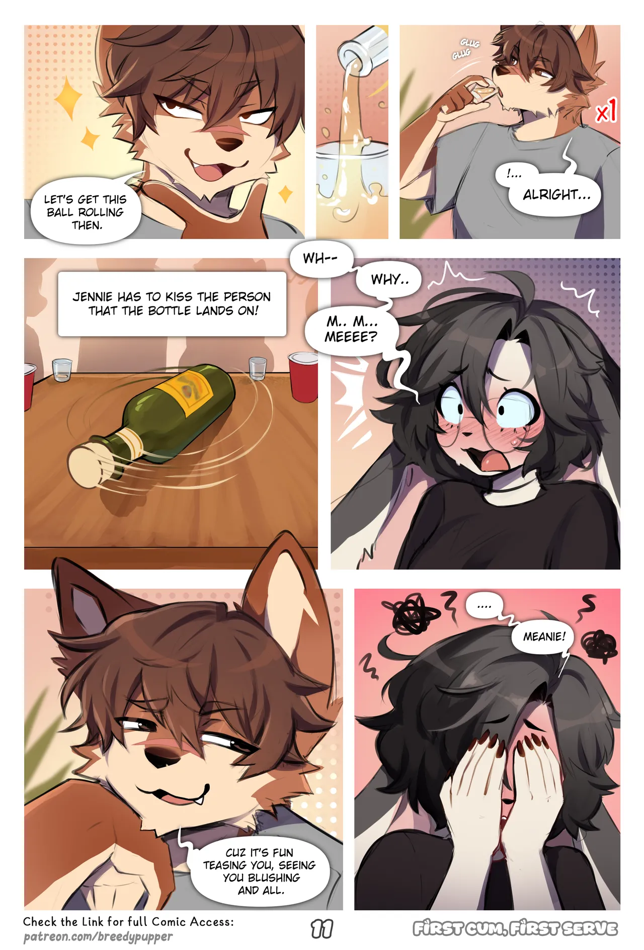 First Cum, First Serve! page 12 full