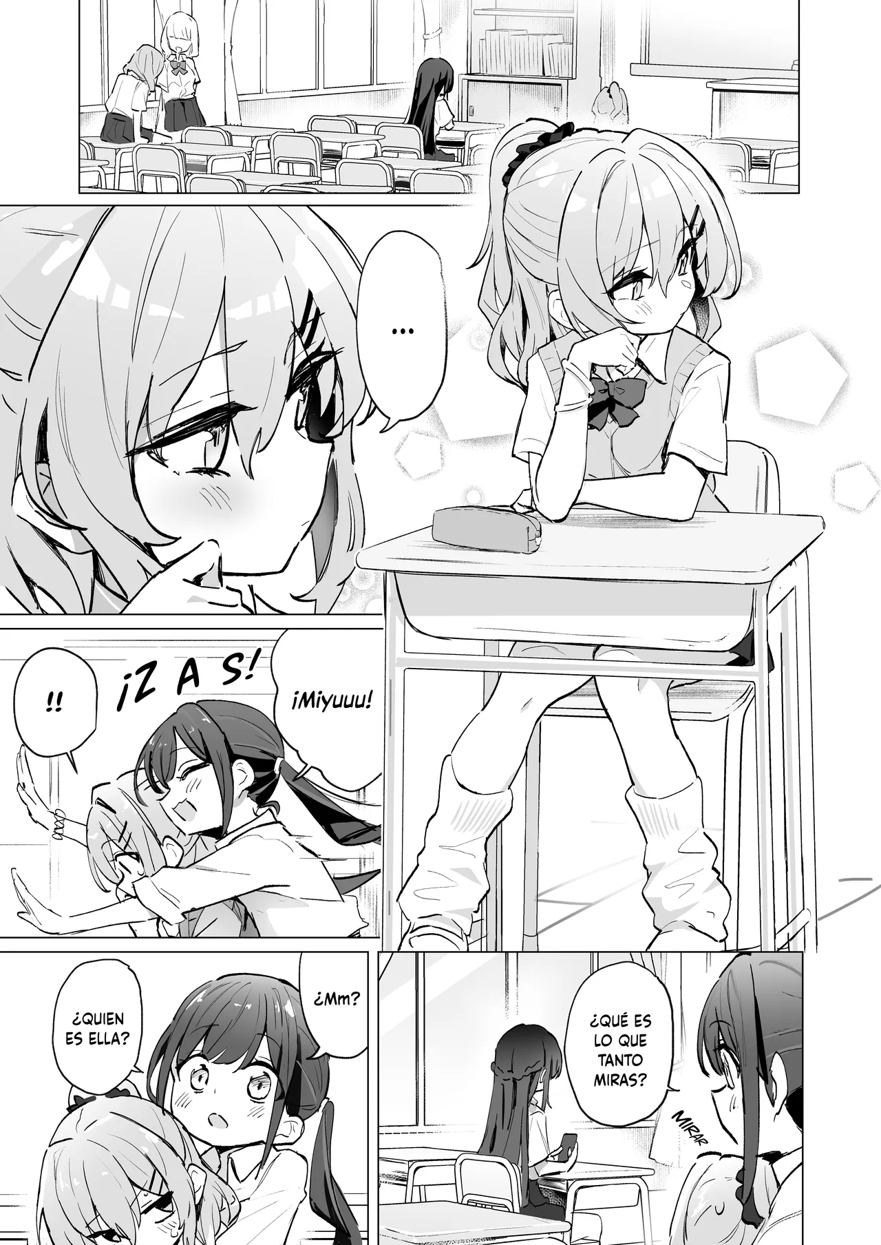 ¿¡Mi compañera de clase ♀ me miraba con lujuria!? page 2 full