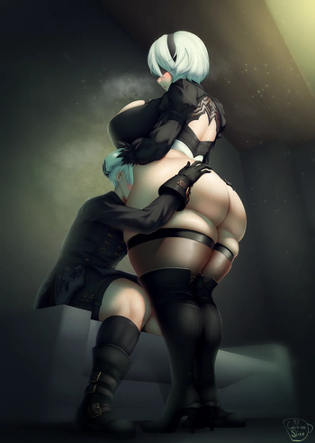 [CoffeeSlice] 2Butt (NieR:Automata) cover