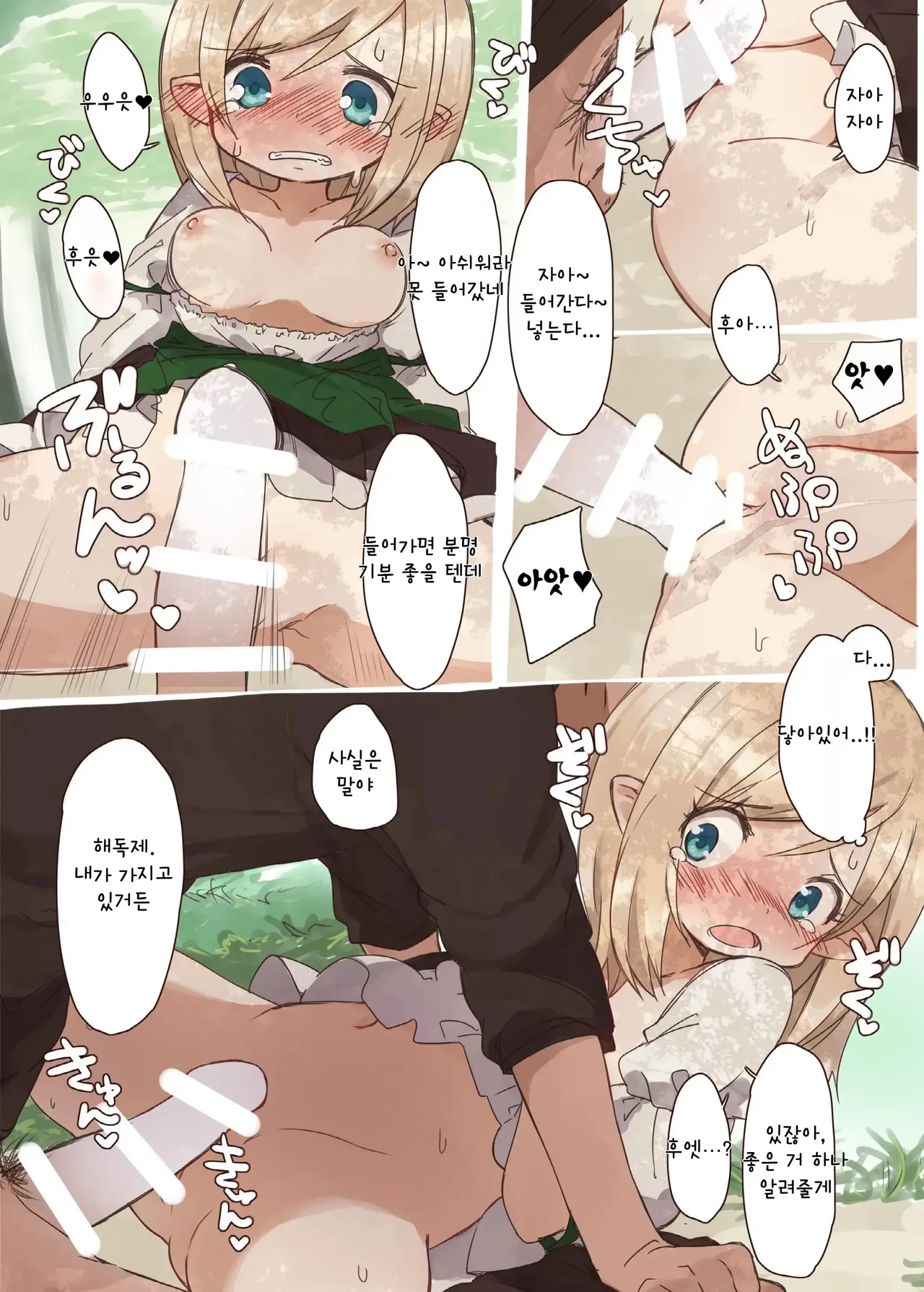 엘프가 사는 숲 시리즈 1 ~ 8  + 오마케 page 11 full