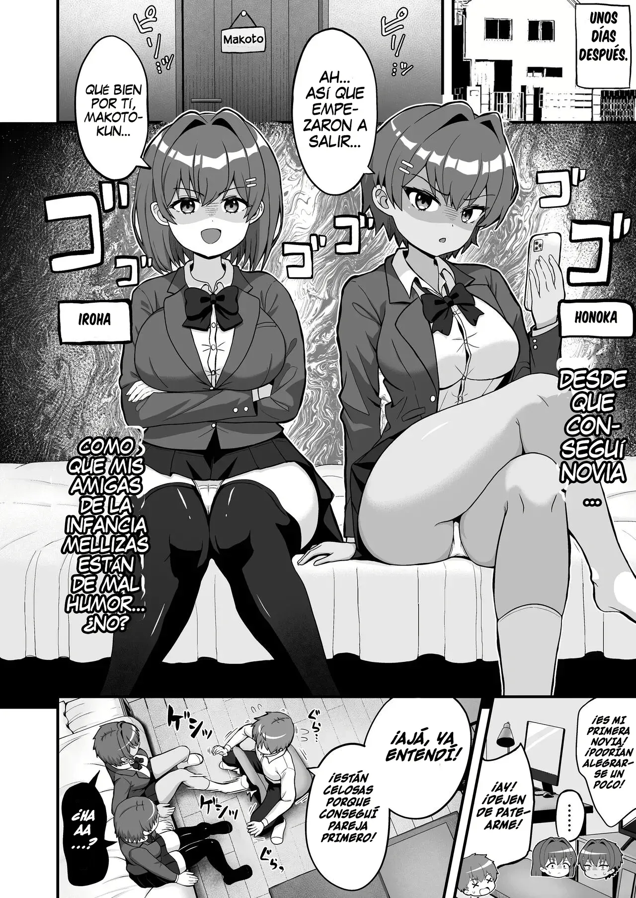 Futago Osananajimi wa Omae o Yurusanai｜Tus Amigas Gemelas de la Infancia Nunca te lo Perdonarán page 3 full