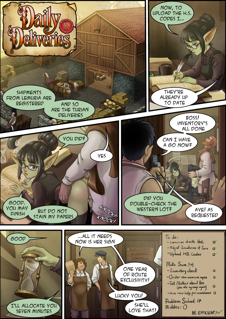 Daily Deliveries II page 2 full