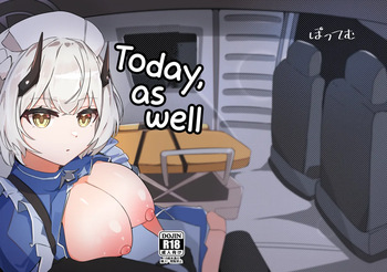 [Pottemu (Muteppo)] Kyou mo Kyou to Te | Today, as Well (Blue Archive) [English] [DeppoTL] cover