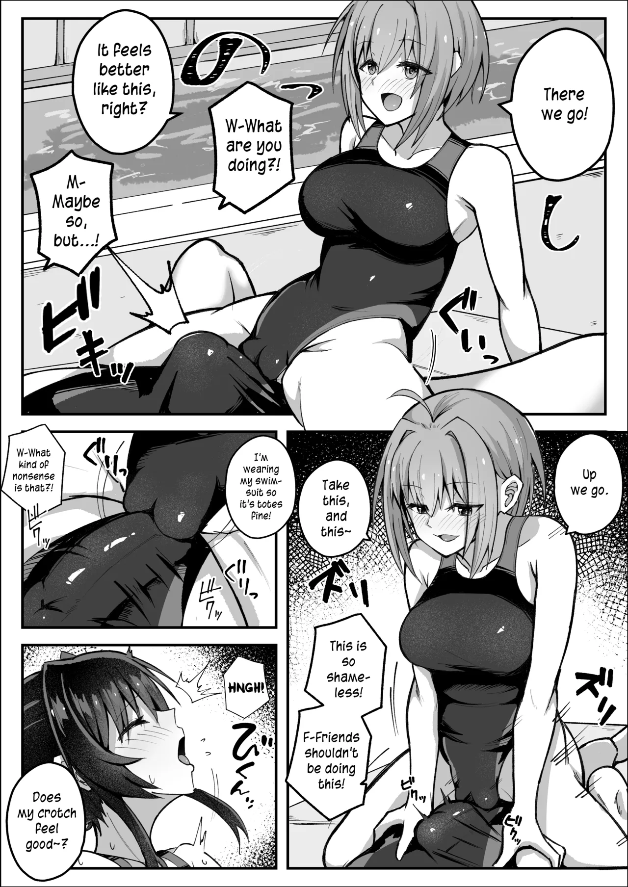 Futanari iinchou wa tomodachi ni yokujou shitakunai! | The Futanari Class President Doesn't Want to Give In! page 12 full