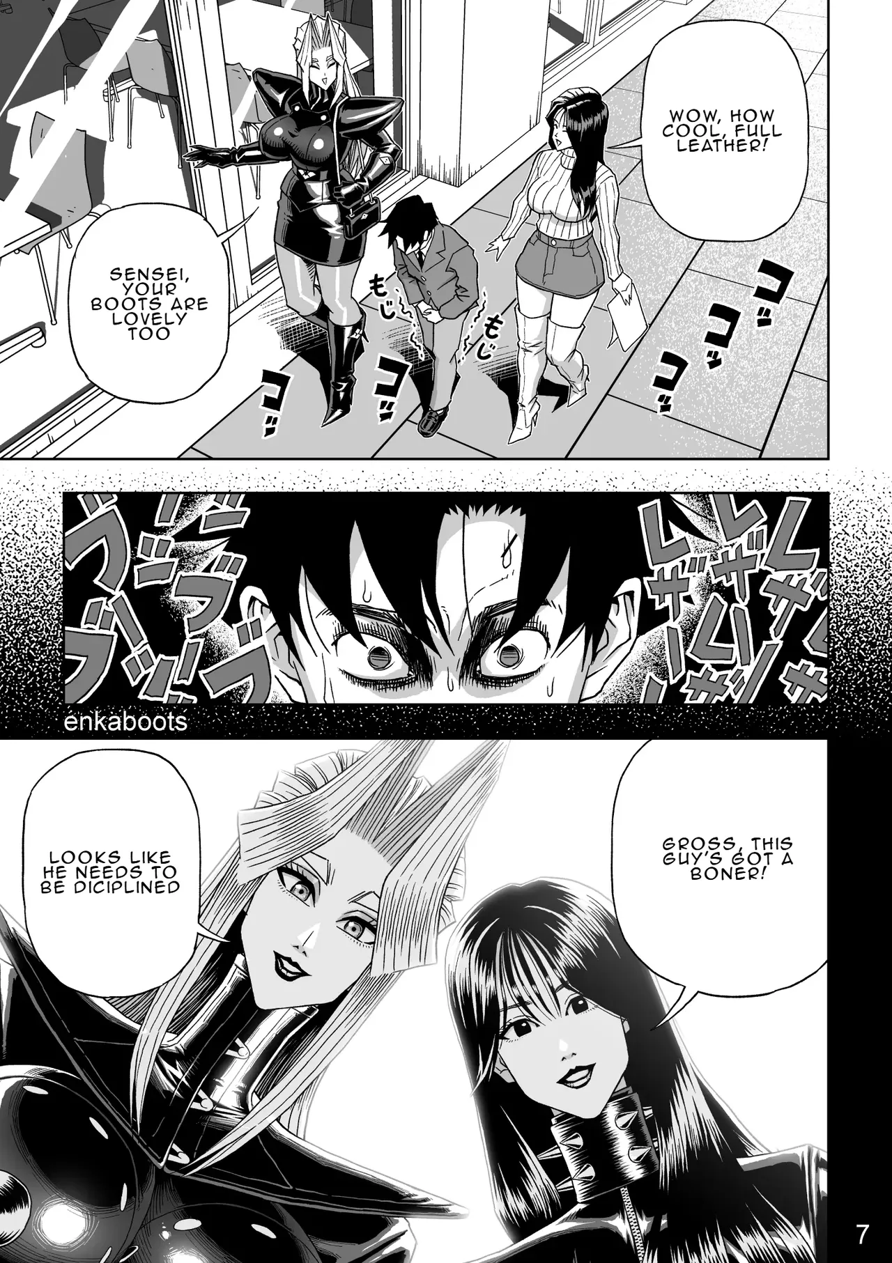 Manga 3 "My Stepmother is a Leather Queen" page 11 full
