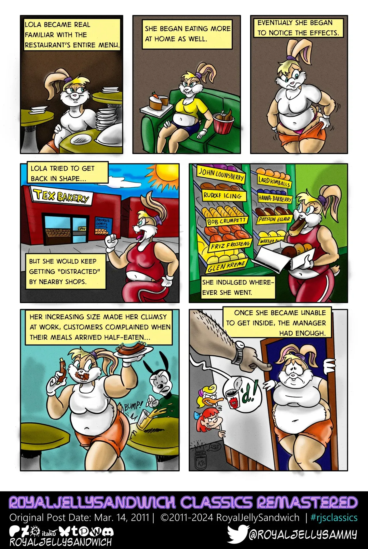 Lola Bunny WG Comic by RoyalJellySandwich page 2 full