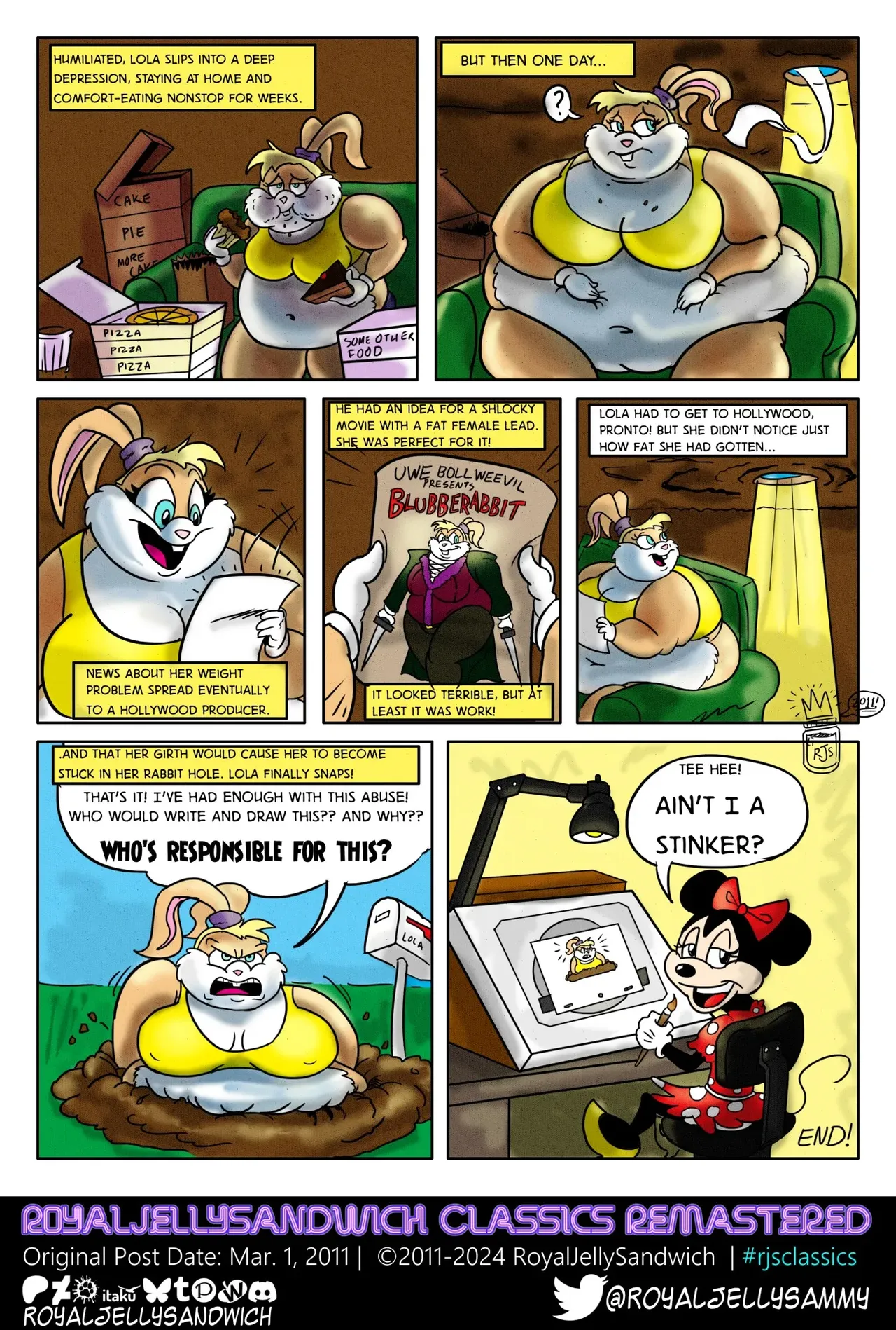 Lola Bunny WG Comic by RoyalJellySandwich page 3 full