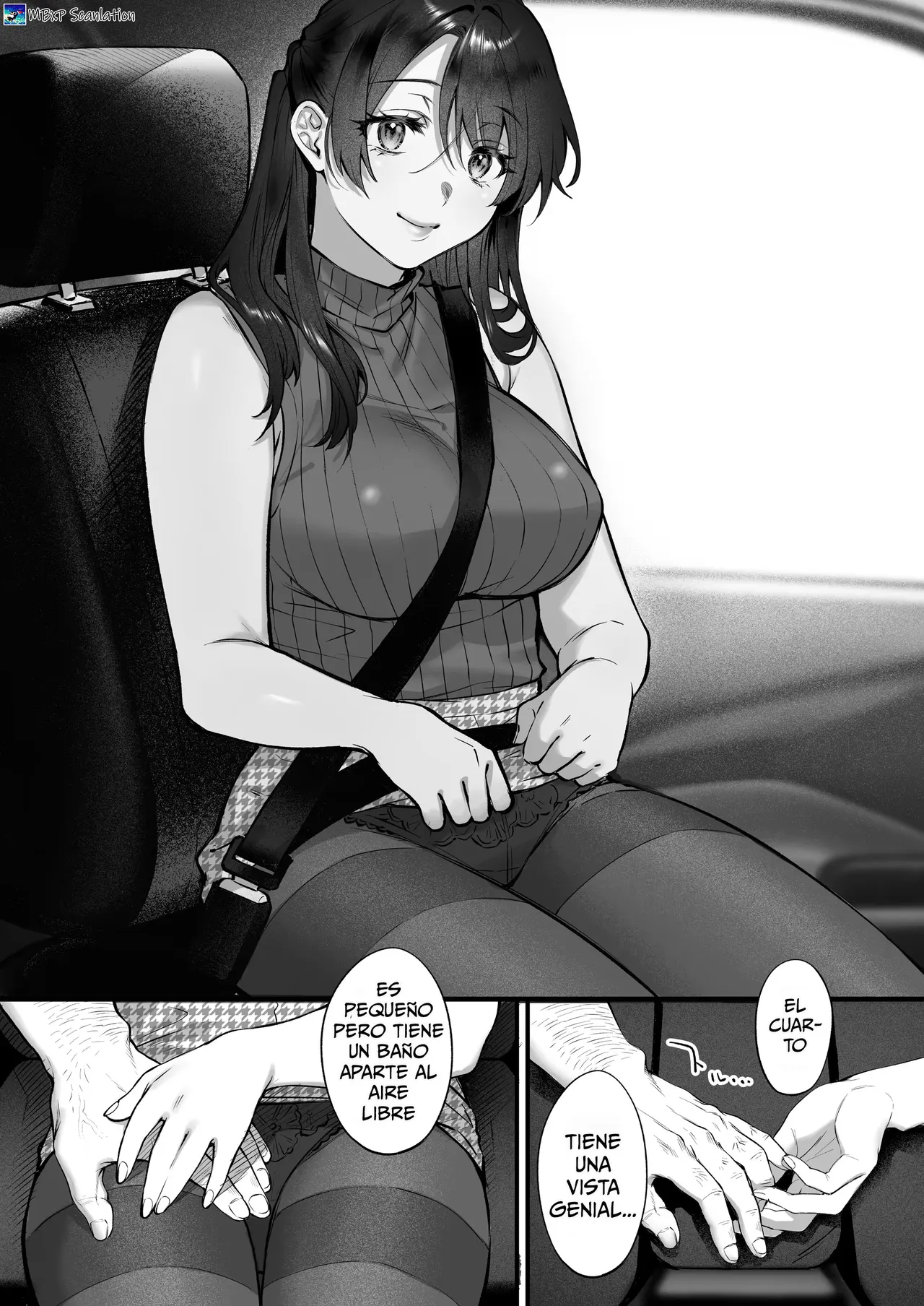 Shikatte Yurushite Atama o Nadete ~Bakunyuu Seiso na Kaigoshi ga Oji-san Daisuki na Riyuu~｜Regañala, perdonala y acaricia su cabeza page 12 full
