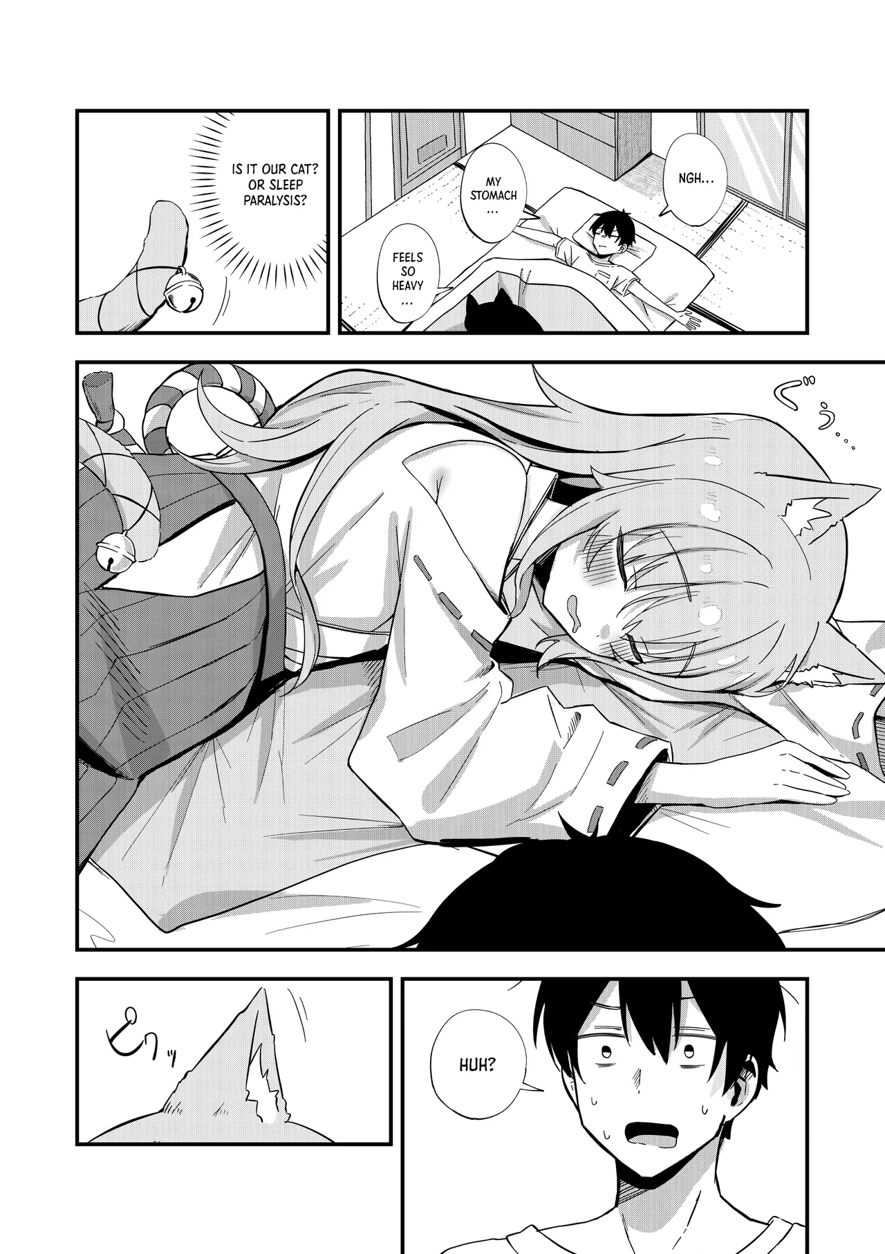Kiekake no Chippai Nekogami-sama ~Saigo wa Tappuri Tanoshimasete Morau kara no~｜A Fading Flat-Chested Cat Goddess: One Last Wild Night to Remember page 7 full