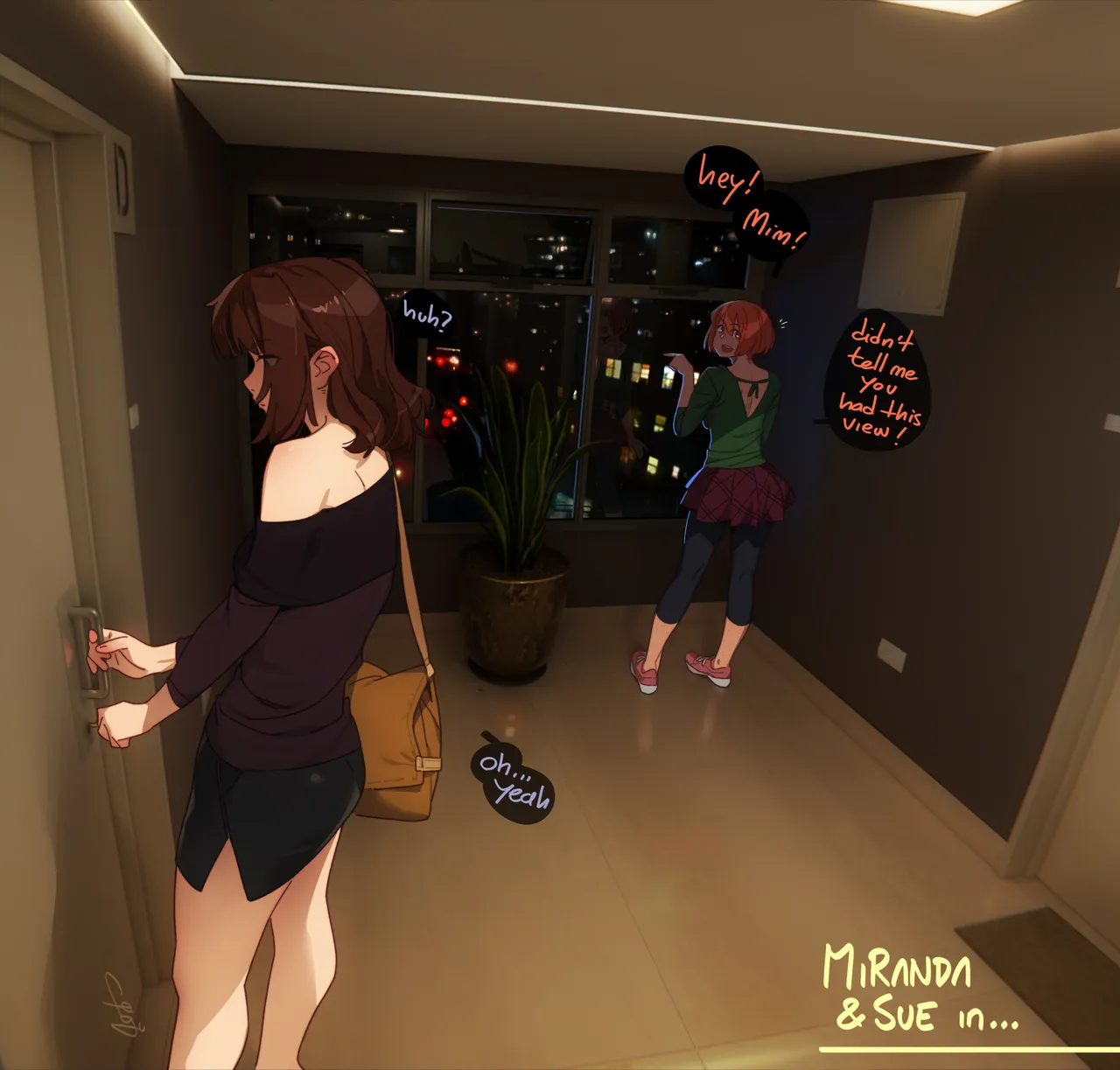 Miranda & Sue in: Date or Dare page 1 full