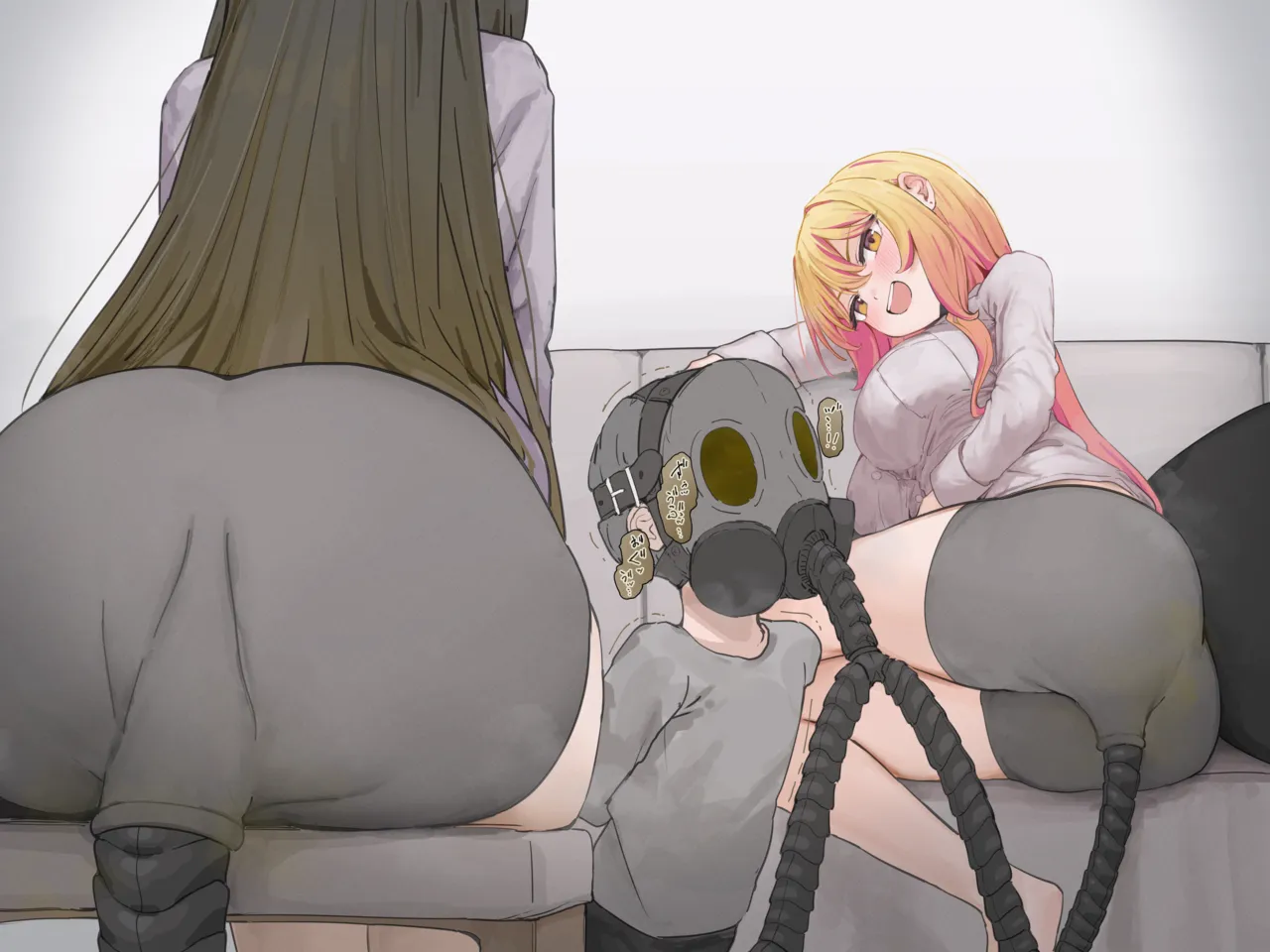 Hellish Gas Mask Torture page 12 full