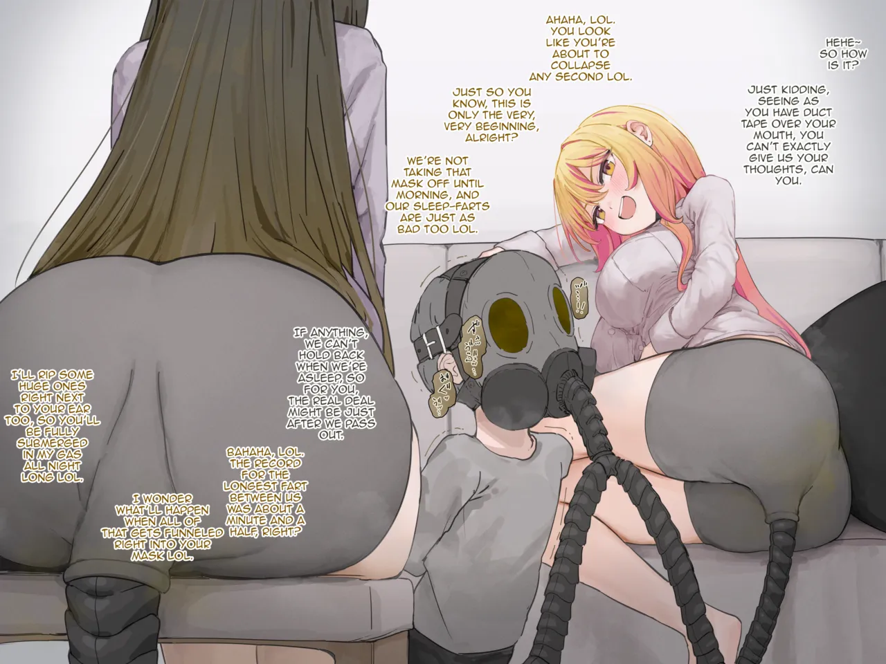 Hellish Gas Mask Torture page 6 full