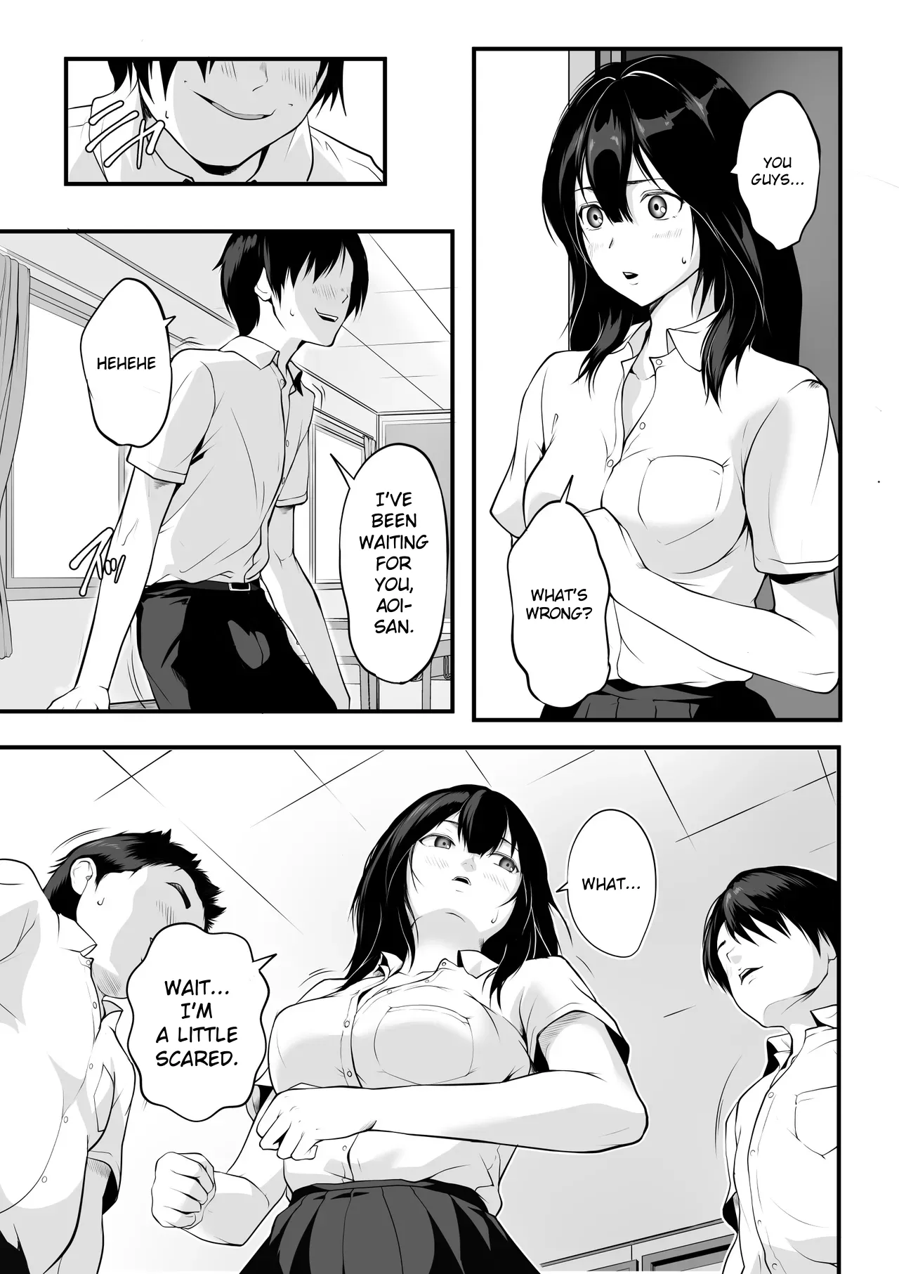Class no Kyonyuu Gal ga Seishori Tantou ni Natta Hanashi page 6 full