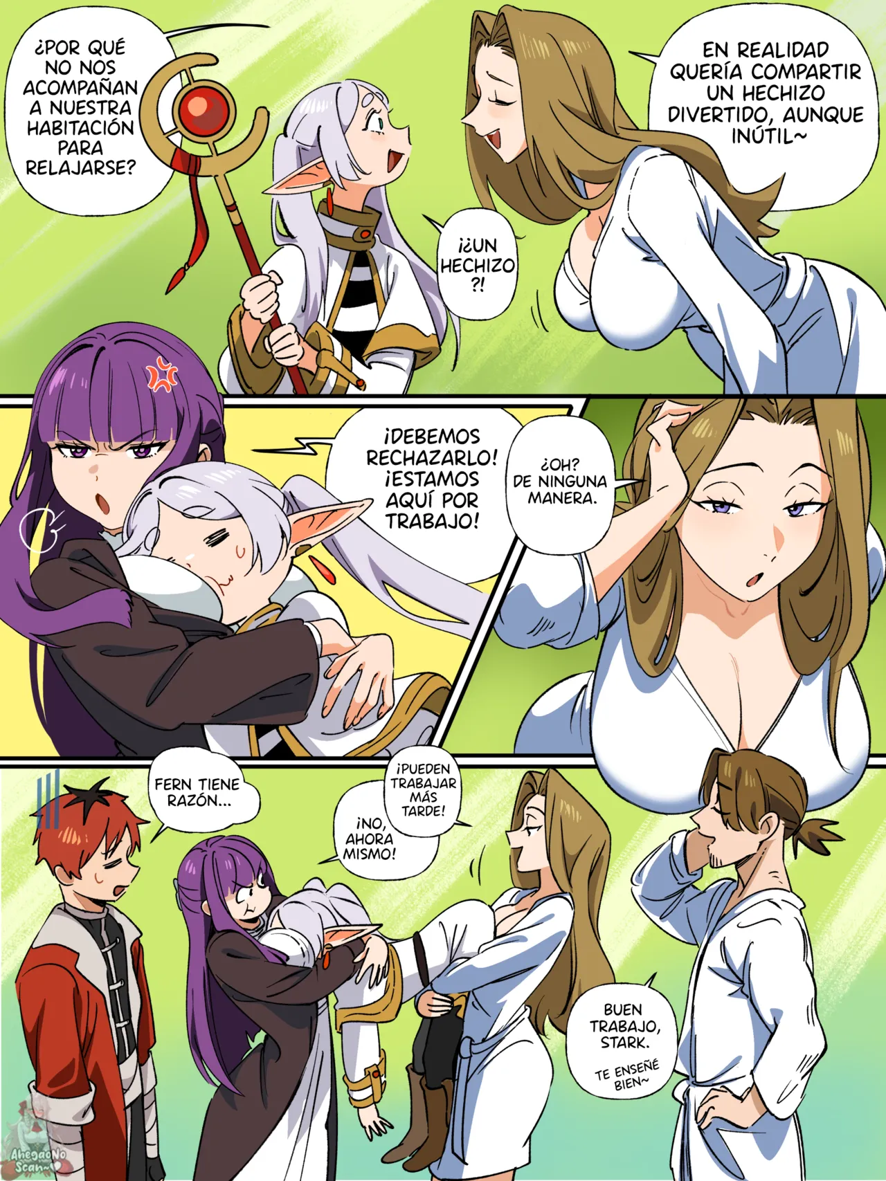 Frieren doujinshi  ESPAÑOL page 6 full