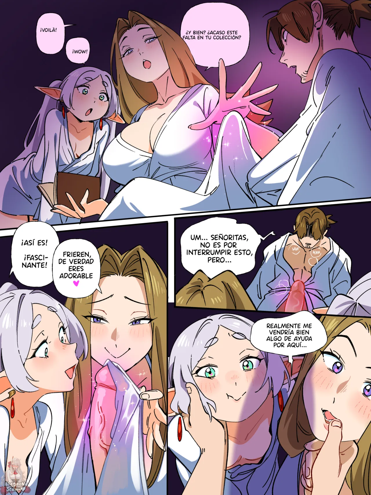 Frieren doujinshi  ESPAÑOL page 8 full