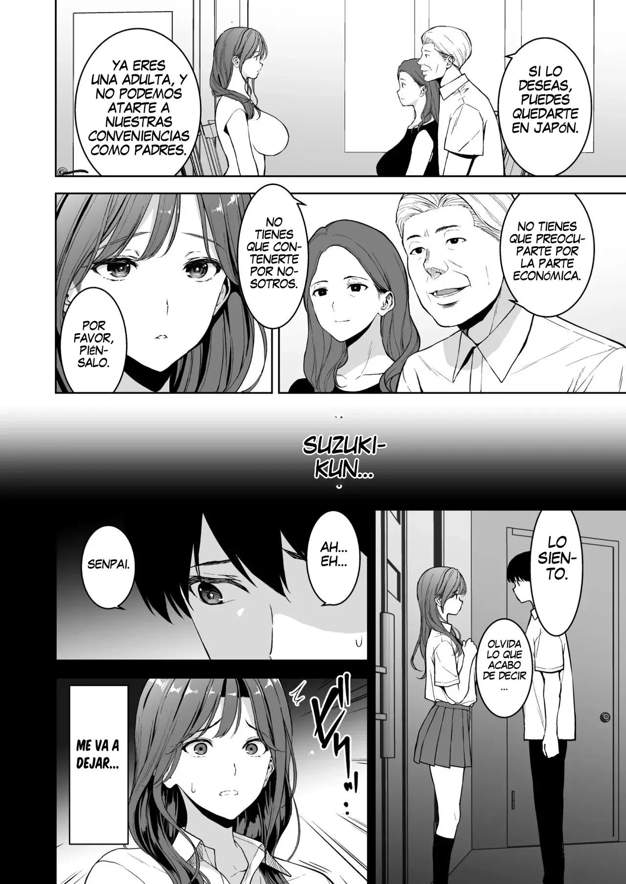 Binyuu no Kanojo ga Iru no ni Taisoubu no Bakunyuu ga Sasottekuru 4｜Tengo una novia con unos pechos preciosos, pero la chica con pechos grandes del club de gimnasia me está tentando 4 page 3 full