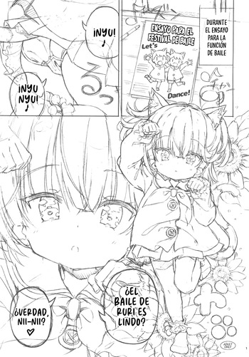 (C105) [Moe Moe Cafe (Takahashi Tetsuya)] Asobo, Niini Tanpen Mite Mite Niini Junbi-gou | Vamos a jugar Nii-nii – Historia corta: Mira, mira, Nii-nii (Edición preliminar). [Spanish] [Runas de Ariwyin] cover