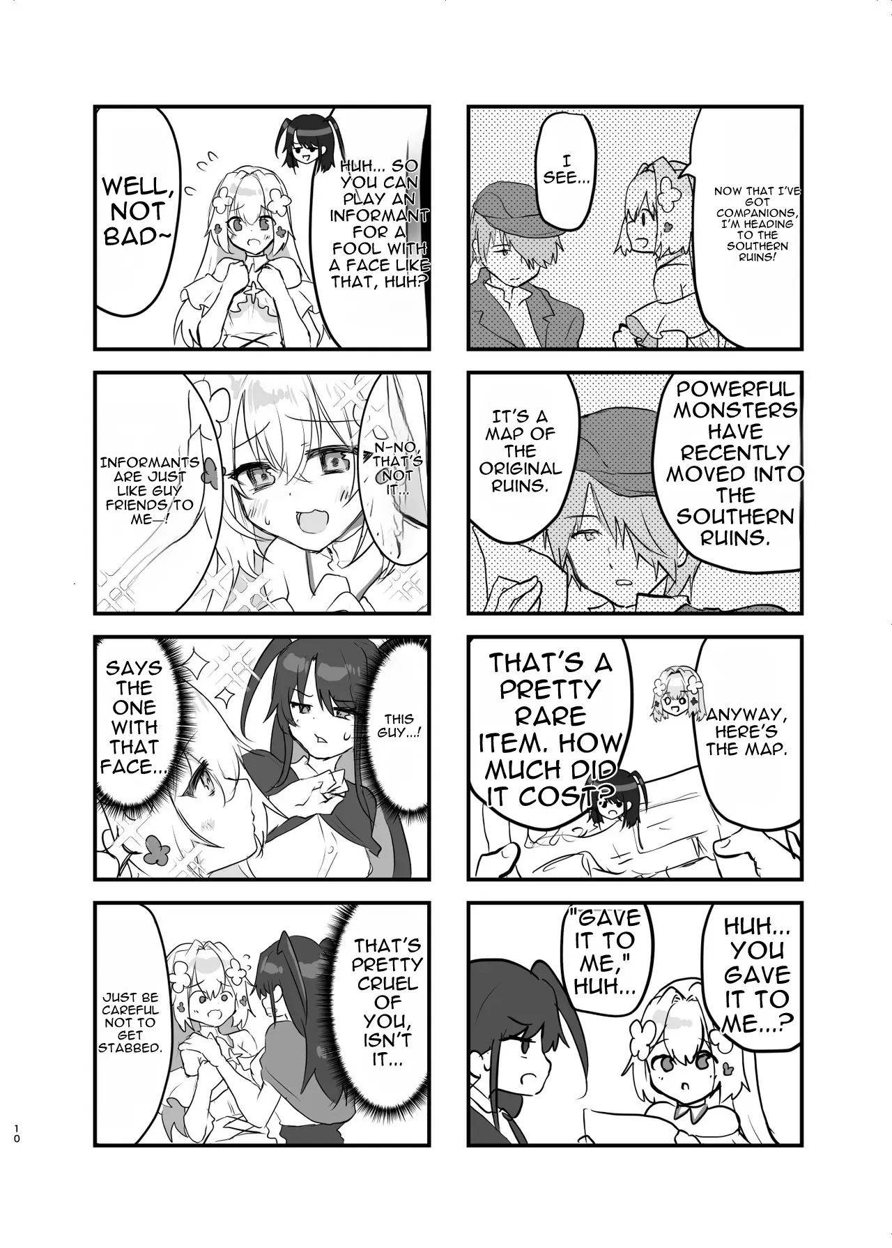 If I Was Reincarnated as a Female Protagonist in an Ero RPG... Chapter 3: Ero Trap Dungeon Arc page 11 full