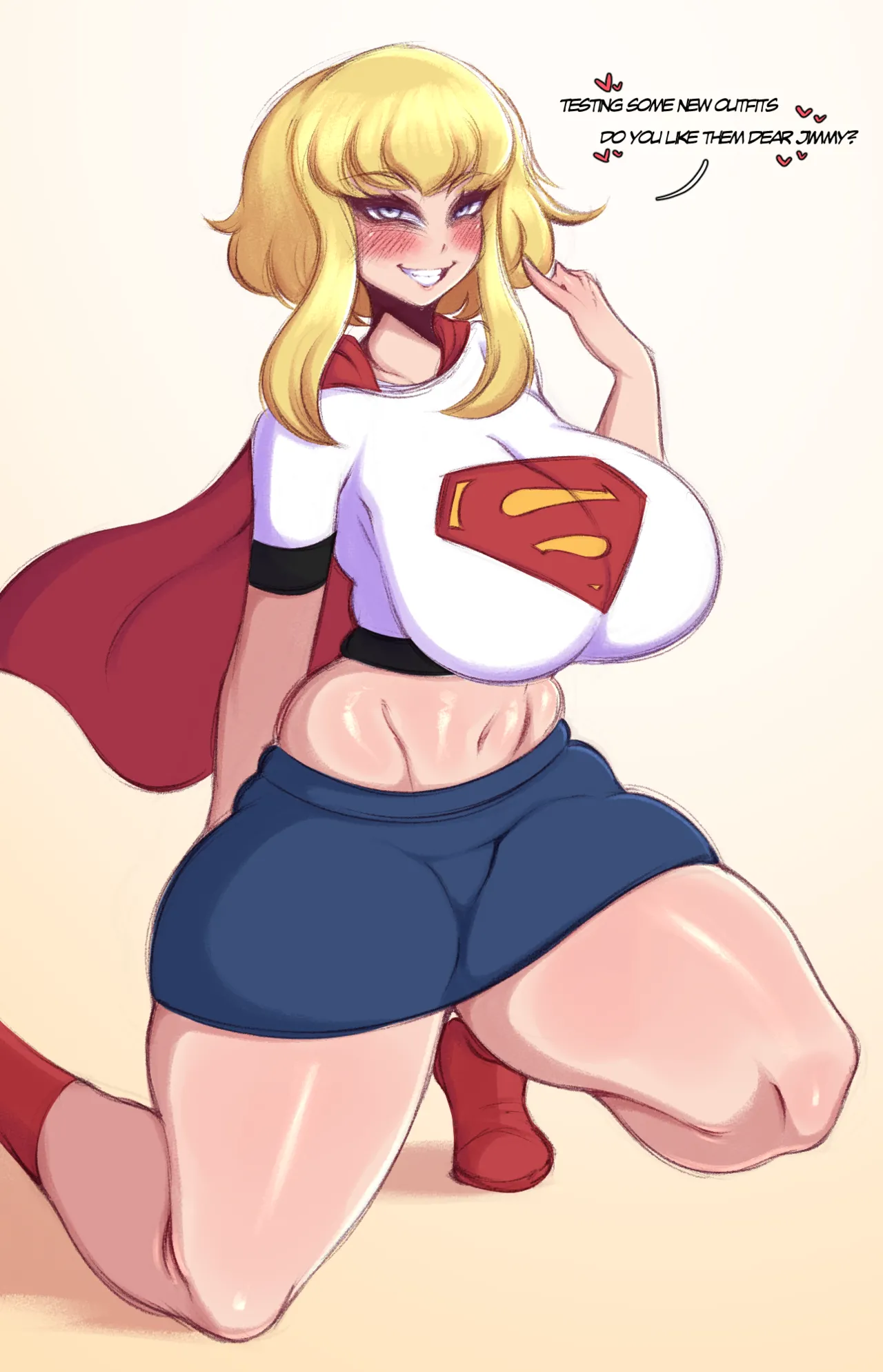 Kara: SuperGirl! page 7 full