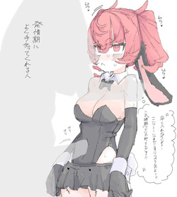 発情期ウサギさん