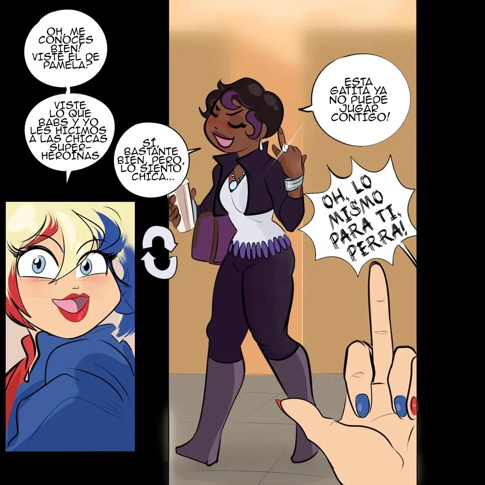 Selina Kyle Juego de Striptease page 2 full