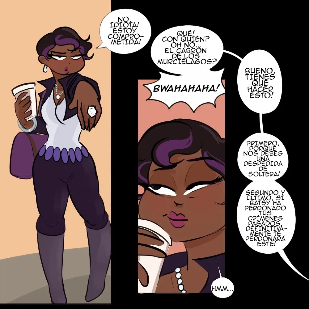 Selina Kyle Juego de Striptease page 4 full