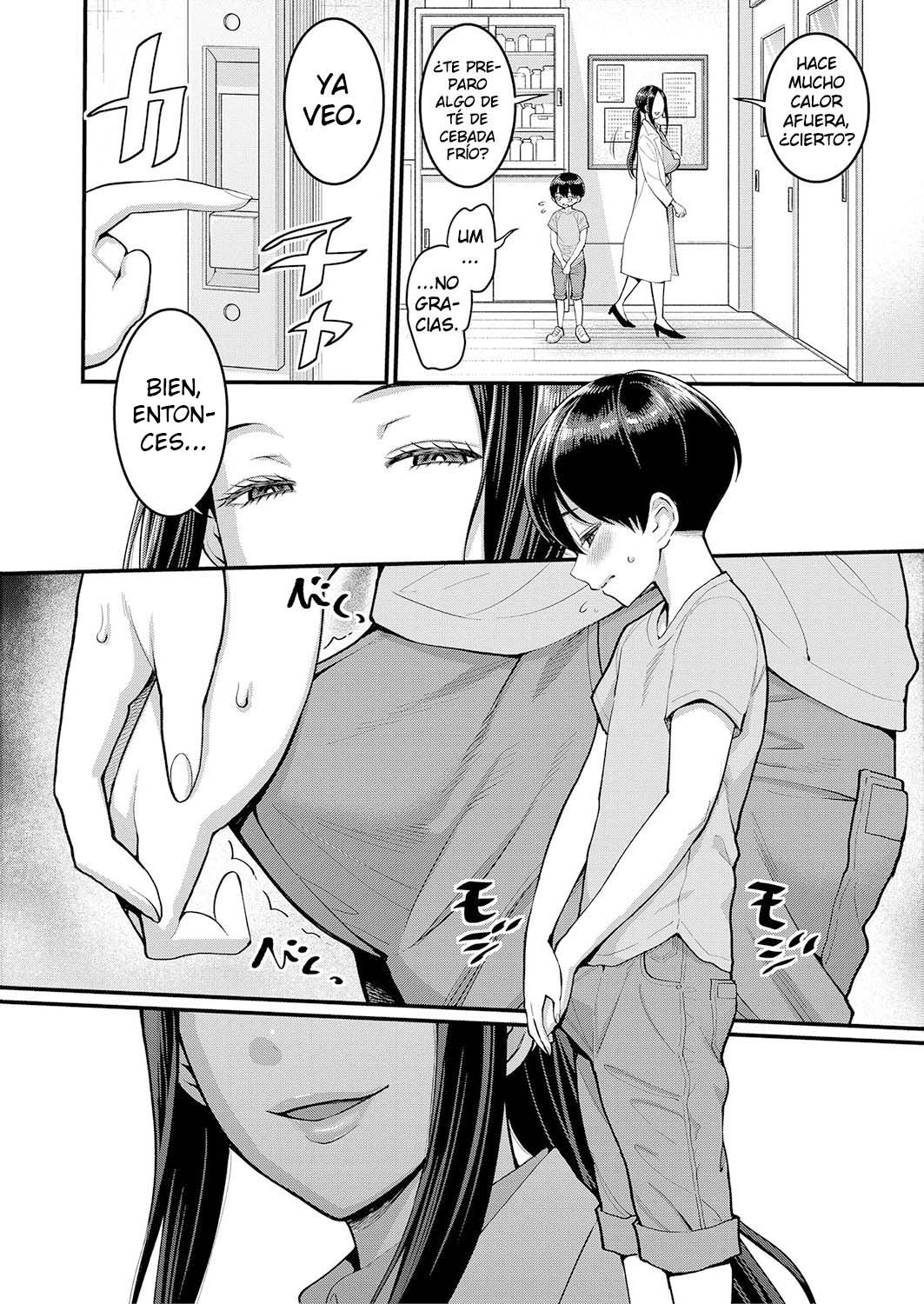 Shiori Sensei wa Ochinchin no Sodateya-san Shiori-Sensei Sin censura page 5 full