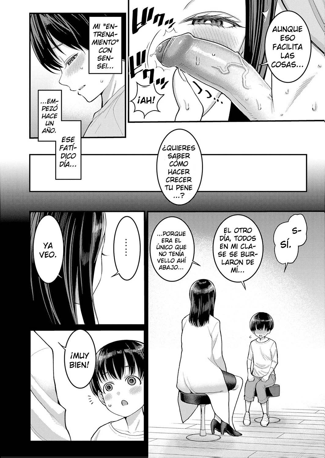Shiori Sensei wa Ochinchin no Sodateya-san Shiori-Sensei Sin censura page 7 full
