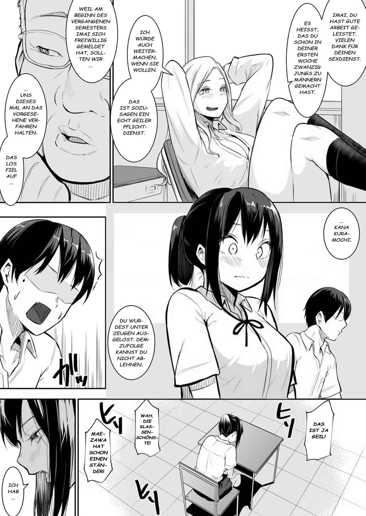 Osananajimi ga Ecchi Touban ni Sarechatte page 6 full