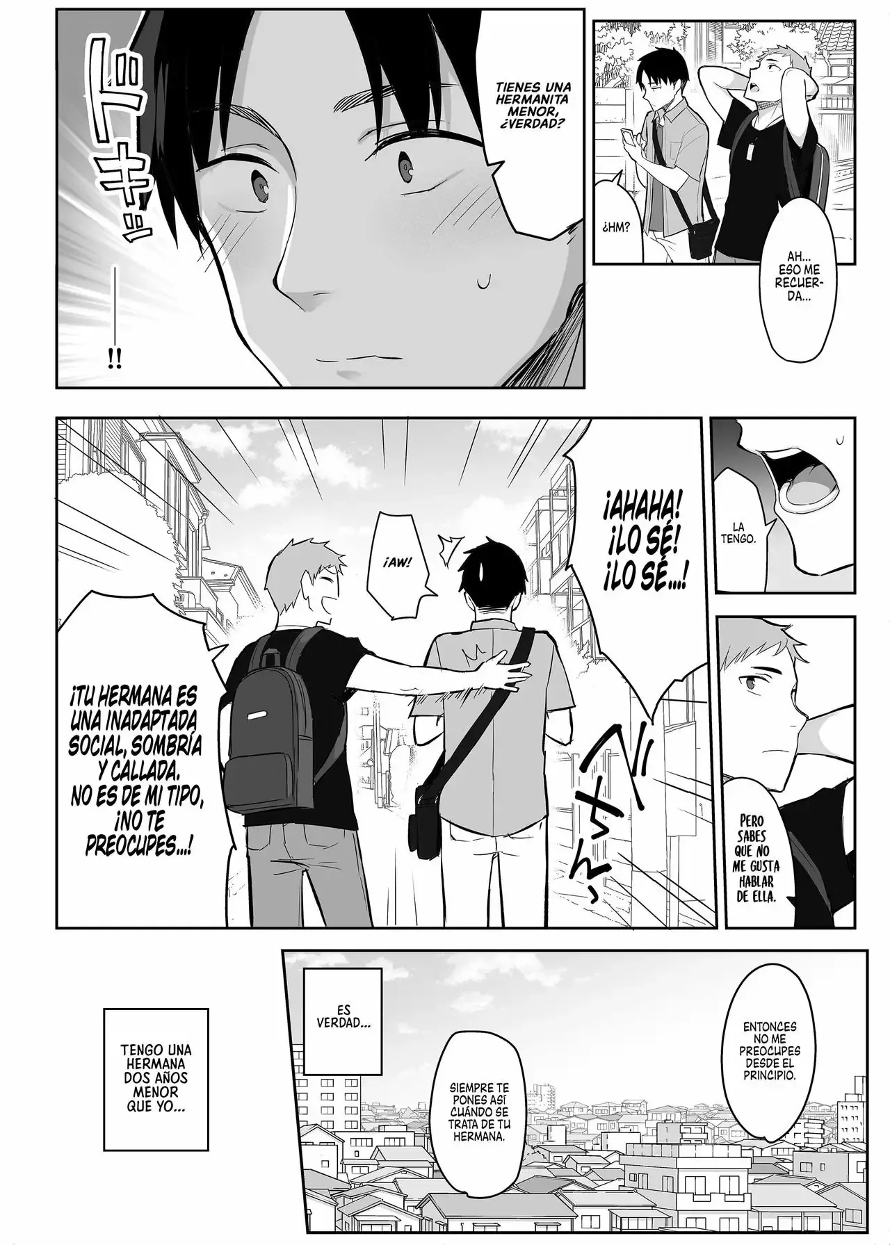 Ichibocchi  Moto InCha no Kyonyuu Yariman Imouto ga Erosugite, Onii-chan wa Mou...!! 1-3 | ¡¡Mi Hermanita Quien era una Comelibros se Convirtió en una Puta de grandes Tetas...!! 1-4 page 3 full