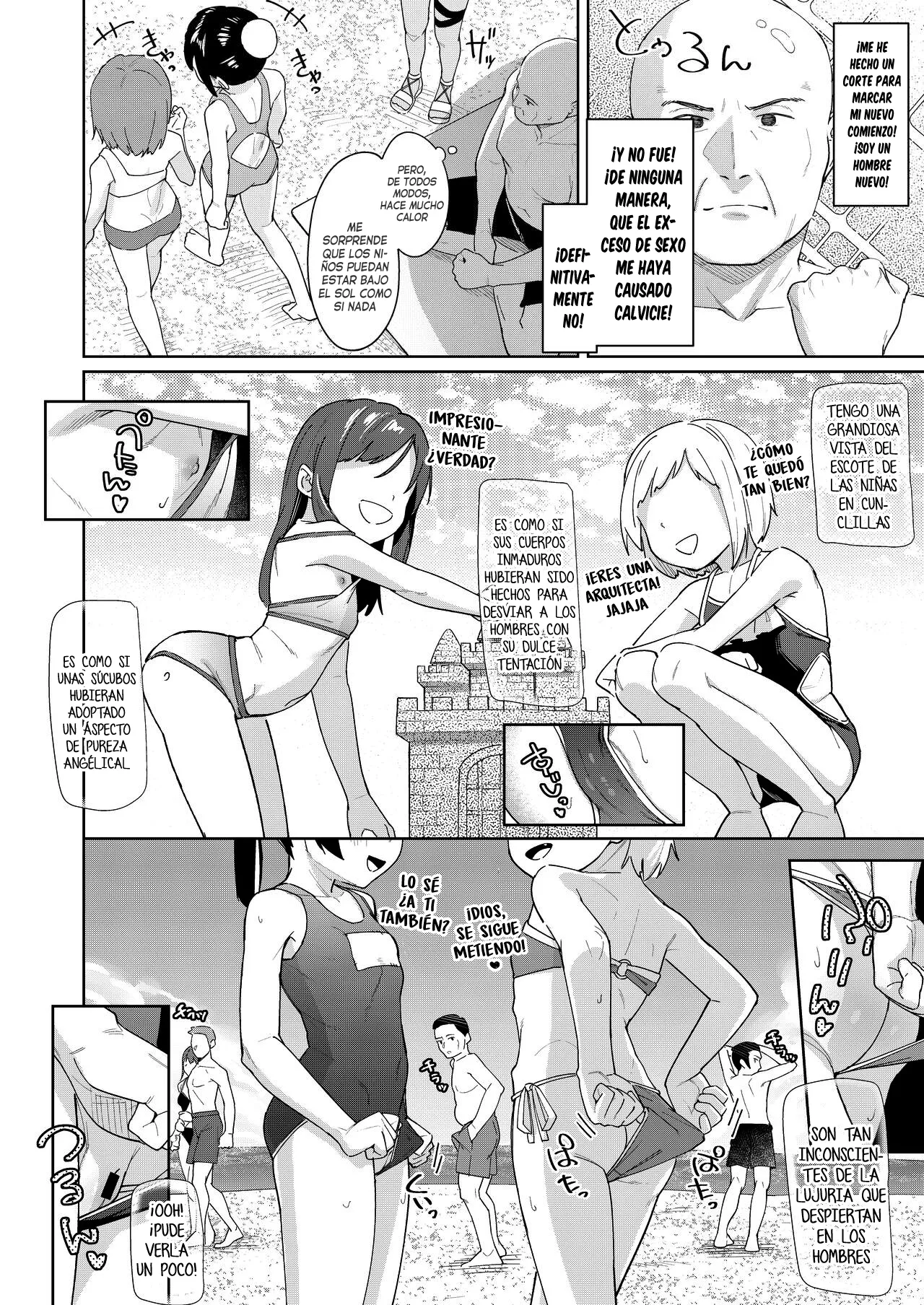 Musume no Tomodachi no Mesugaki ni Okasaremashita 4 | Fui violado por una mocosa que es amiga de mi hija 4 page 3 full