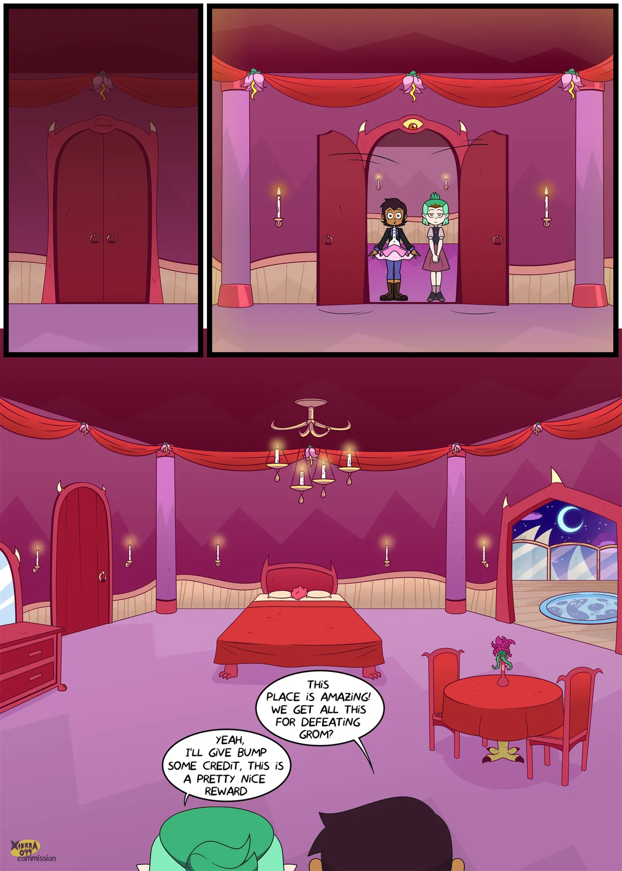 Enchanting Grom Fright- Alternate Ending. page 2 full