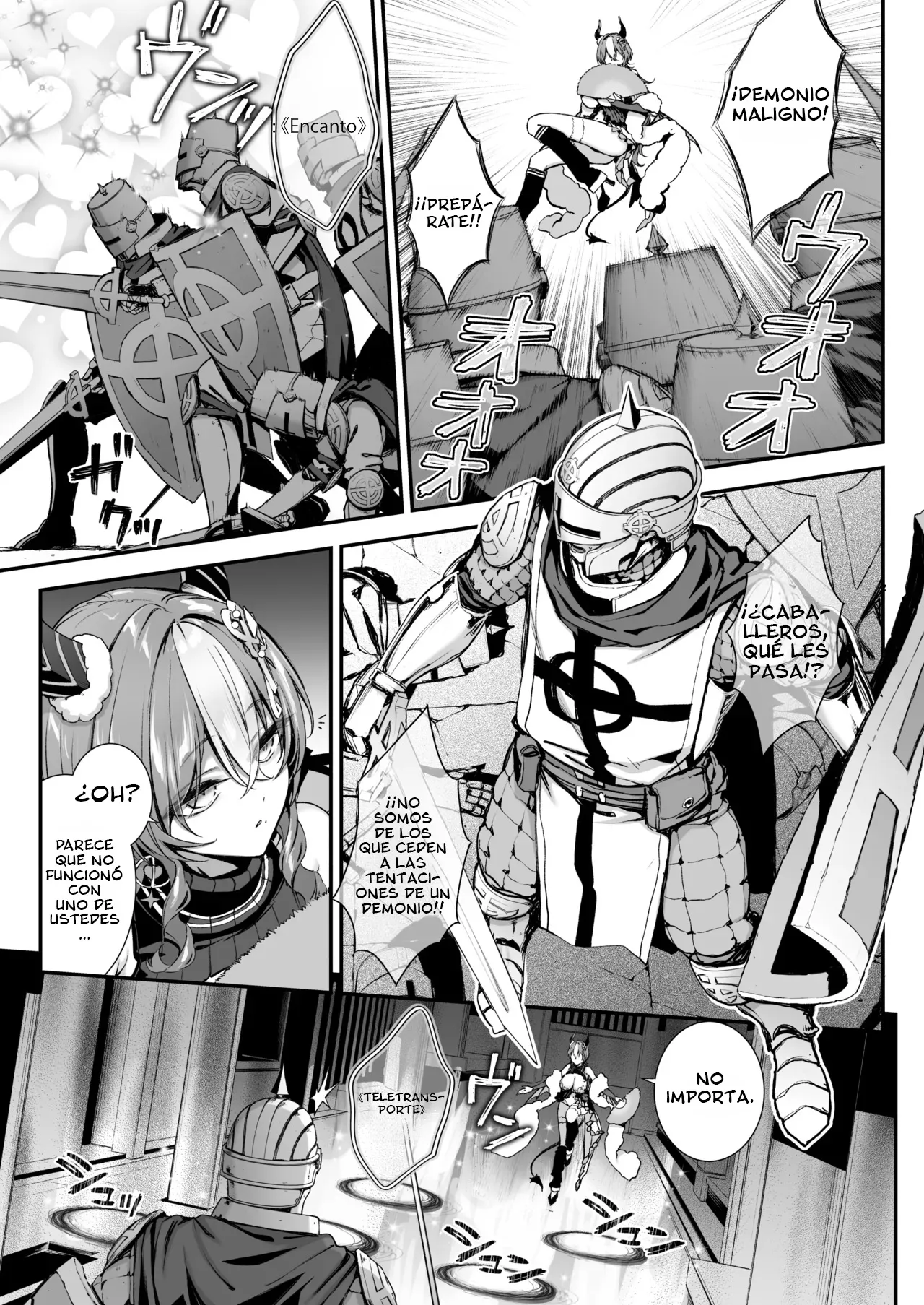 Maoujou no Succubus 2 ~VS. Seikishi~ | The Demon King's Succubusses 2 〜VS. Holy Knight〜 page 4 full