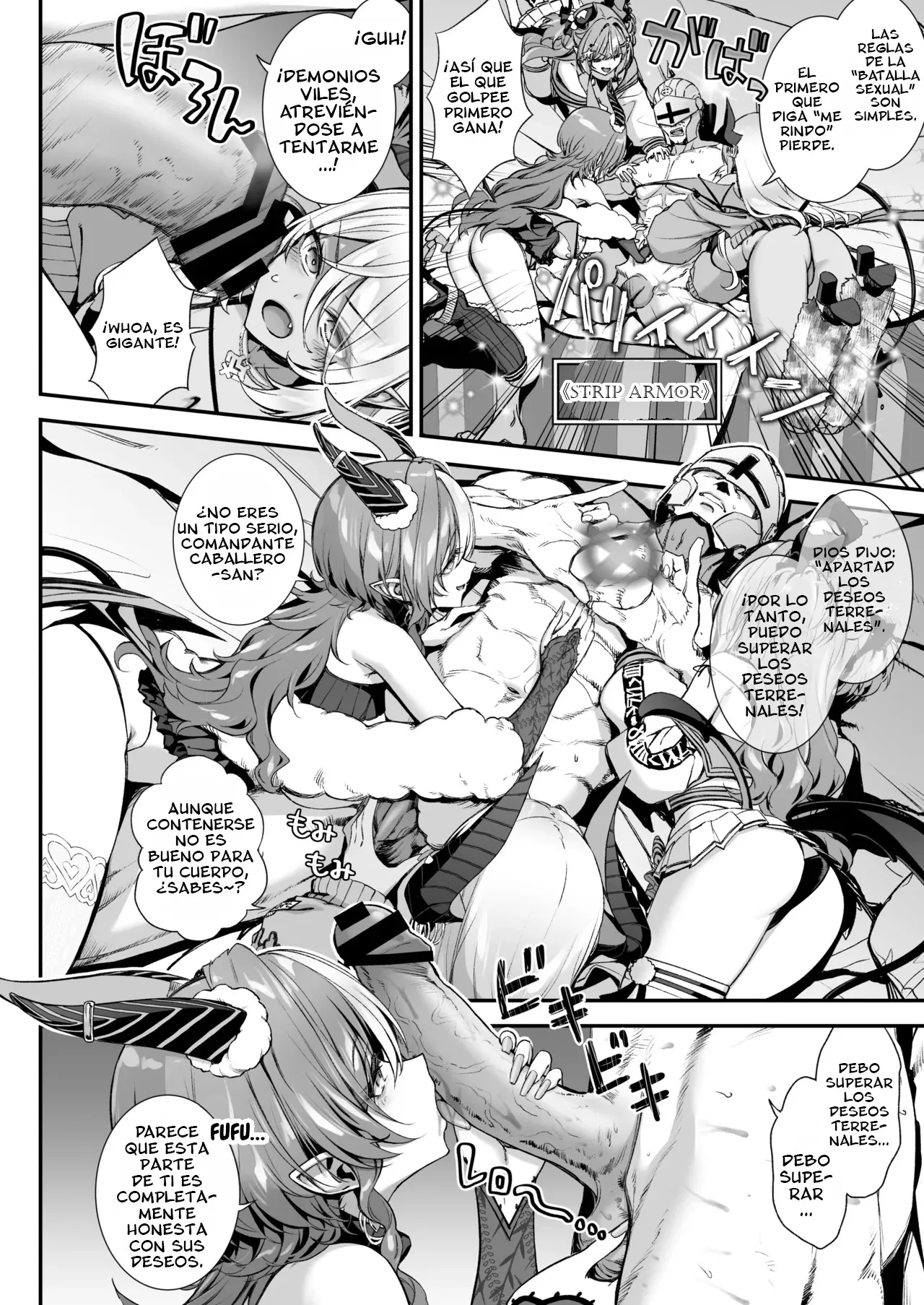 Maoujou no Succubus 2 ~VS. Seikishi~ | The Demon King's Succubusses 2 〜VS. Holy Knight〜 page 9 full