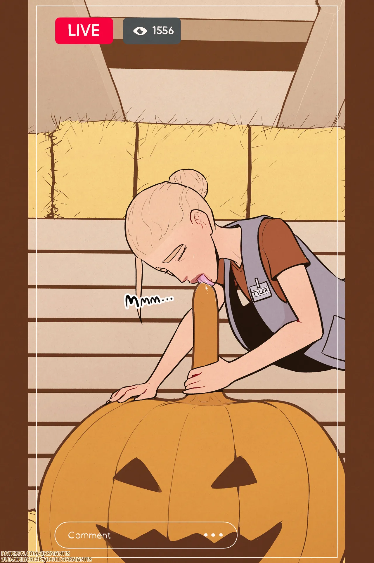 Tyler and his Pumpkin page 8 full