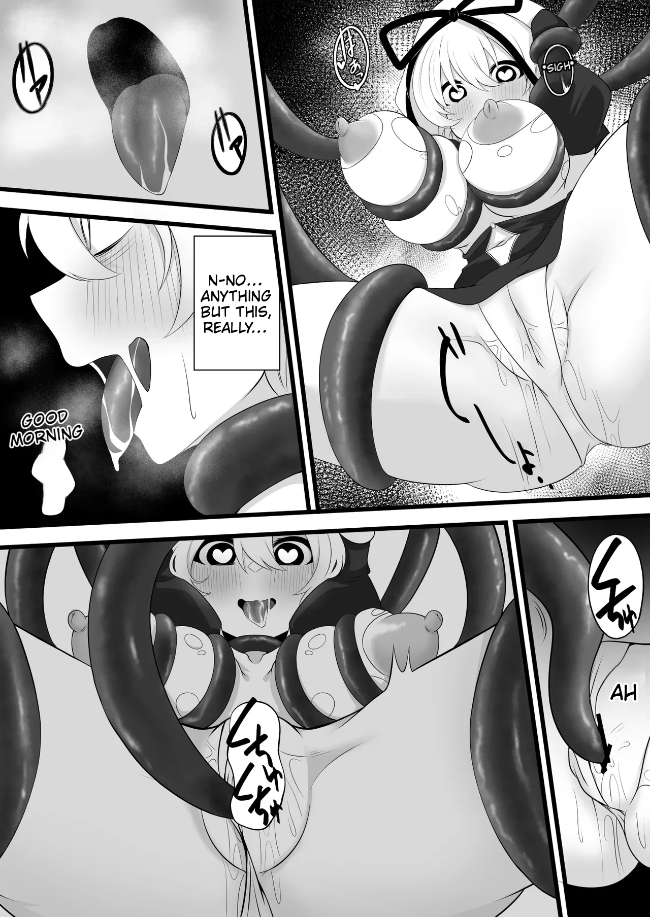 Skeb comic featuring someone else’s original character. page 9 full