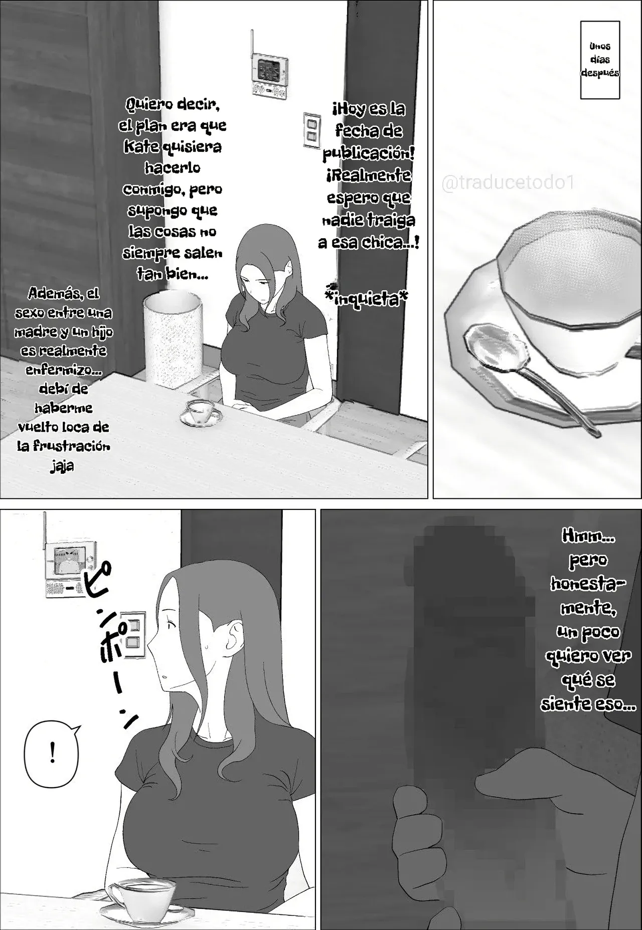 Moto Gradol Haha wa Musuko to Yaritai｜Mi mamá, ex-idol de gravure, quiere acostarse con su hijo page 12 full