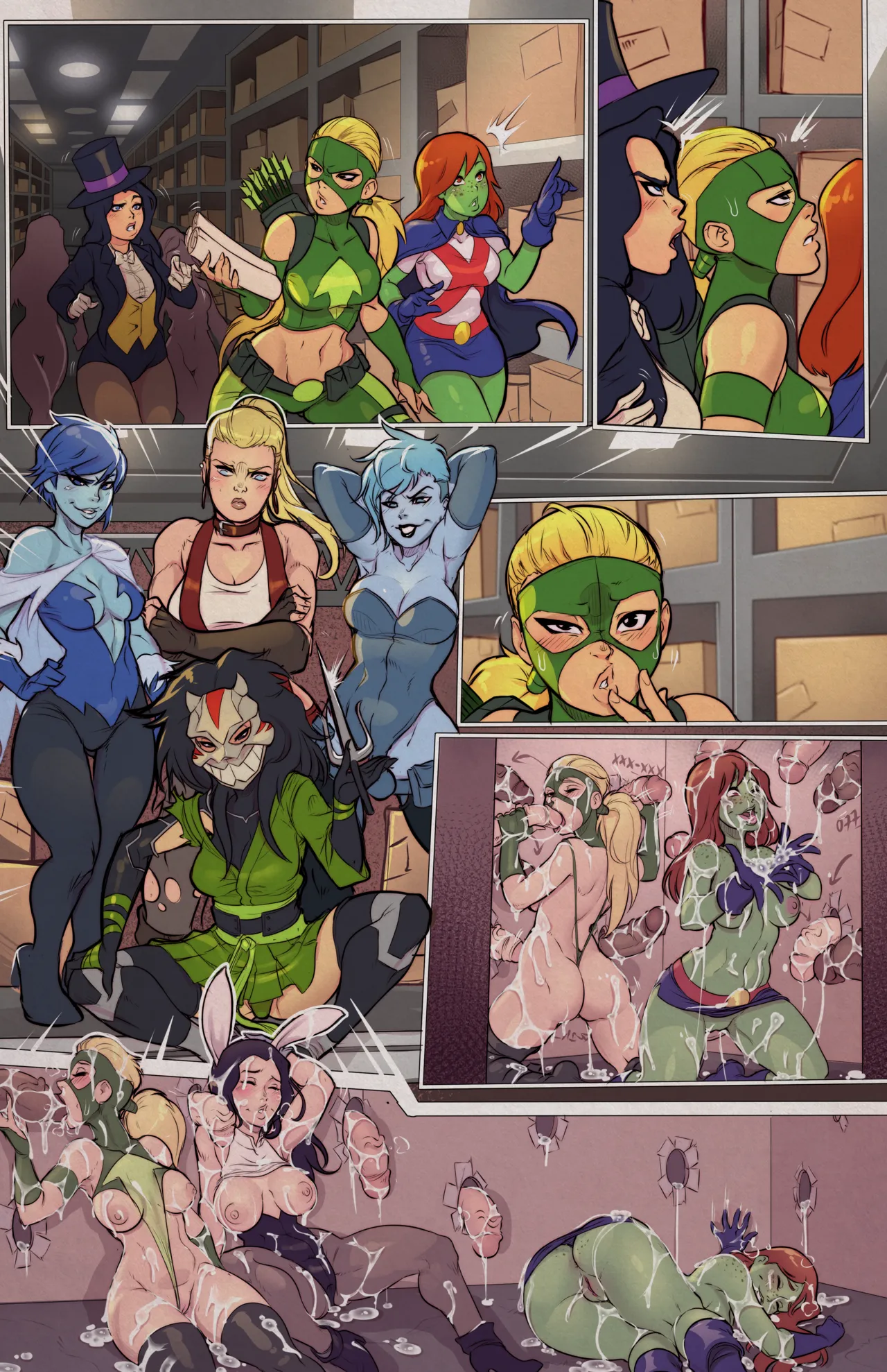 Young Justice by Llamaboy page 12 full