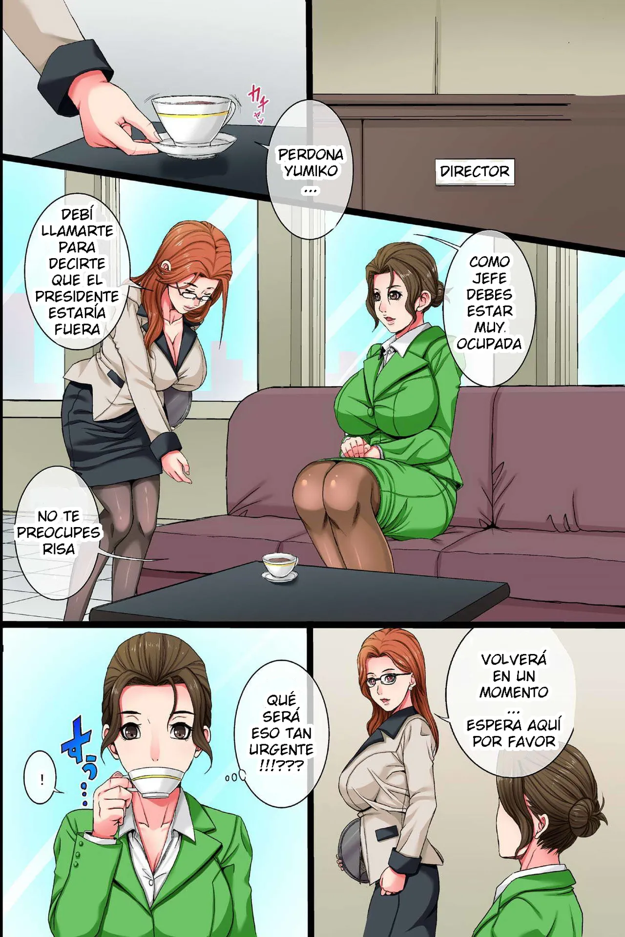 Shizuki Shinra  - Watashi wa Shachou no MESUBUTA Omocha  ESP page 4 full