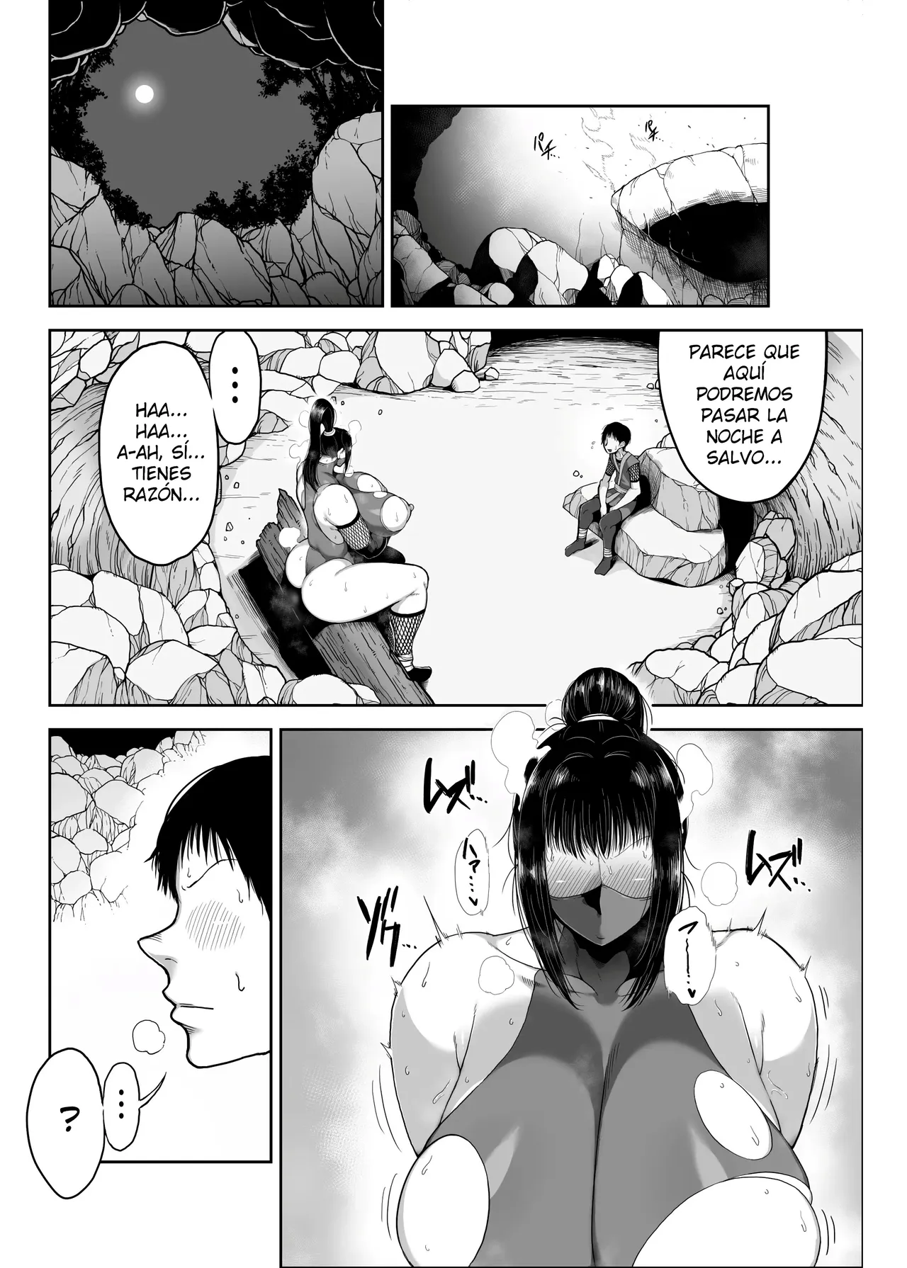 Do Sukebe Kunoichi Momoka-san Chibi Deshi no Dekachin ga Kimochiyo Sugite Dekashiri Yurashi Makuri｜La Kunoichi Puta Momoka-san׃ La Vergota de su Pequeño Discípulo se Siente tan Bien que Ella no Deja de sacudir el Culo page 10 full