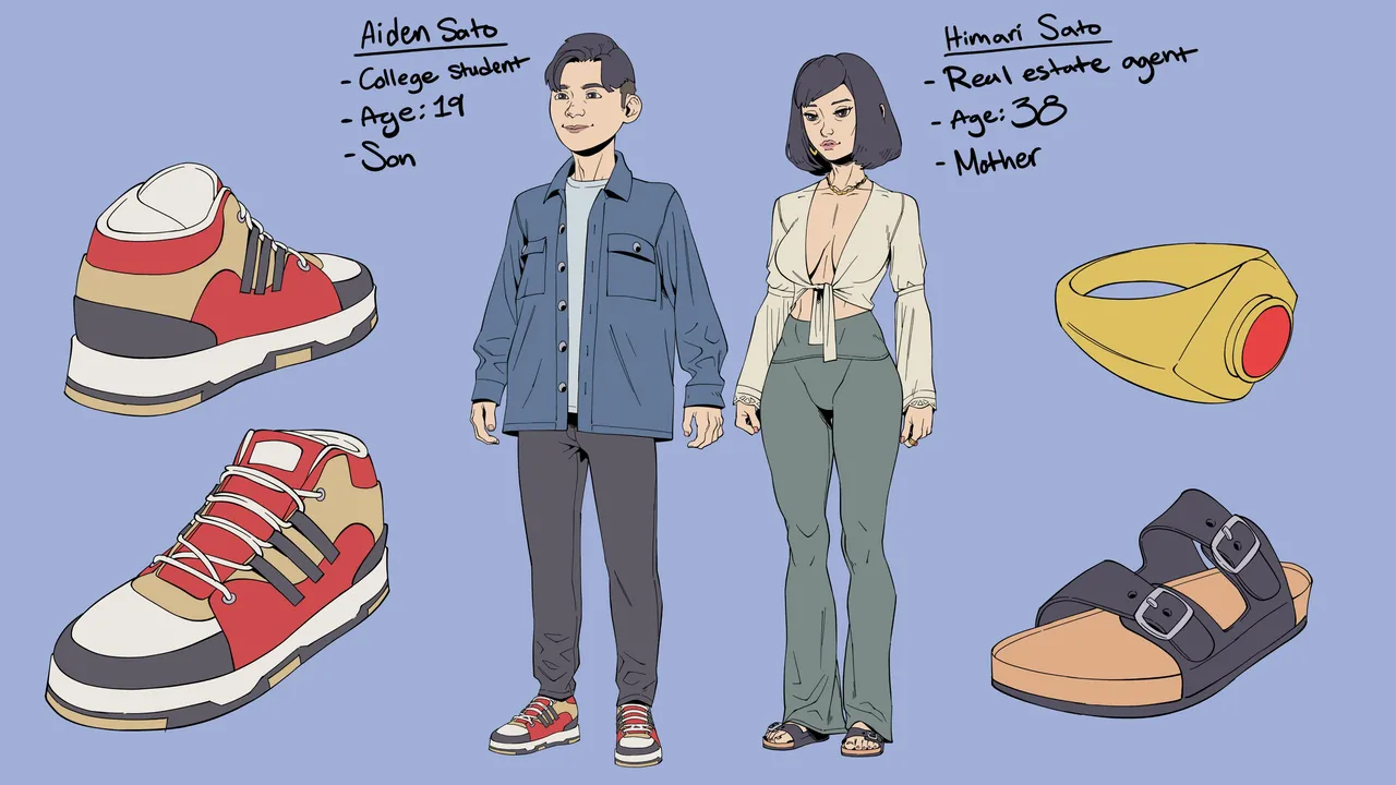 Hana & Ken page 1 full