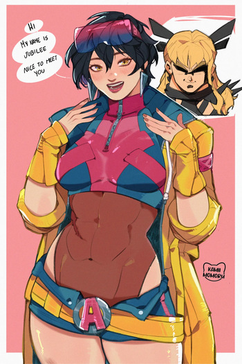 [Kamii Momoru] Jubilee (X-Men) cover