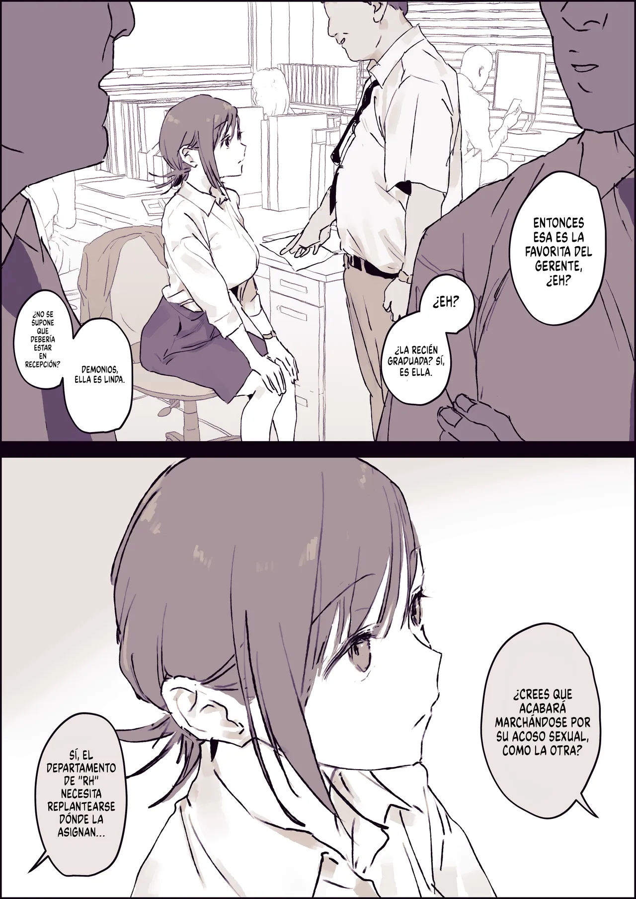 Buchou to P-katsu Kankei Datta Shinnyuu Shain | La nueva empleada que mantiene una relación sentimental con el gerente page 3 full