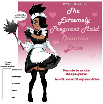 [dwps] The Extremely Pregnant Maid Donation Drive cover