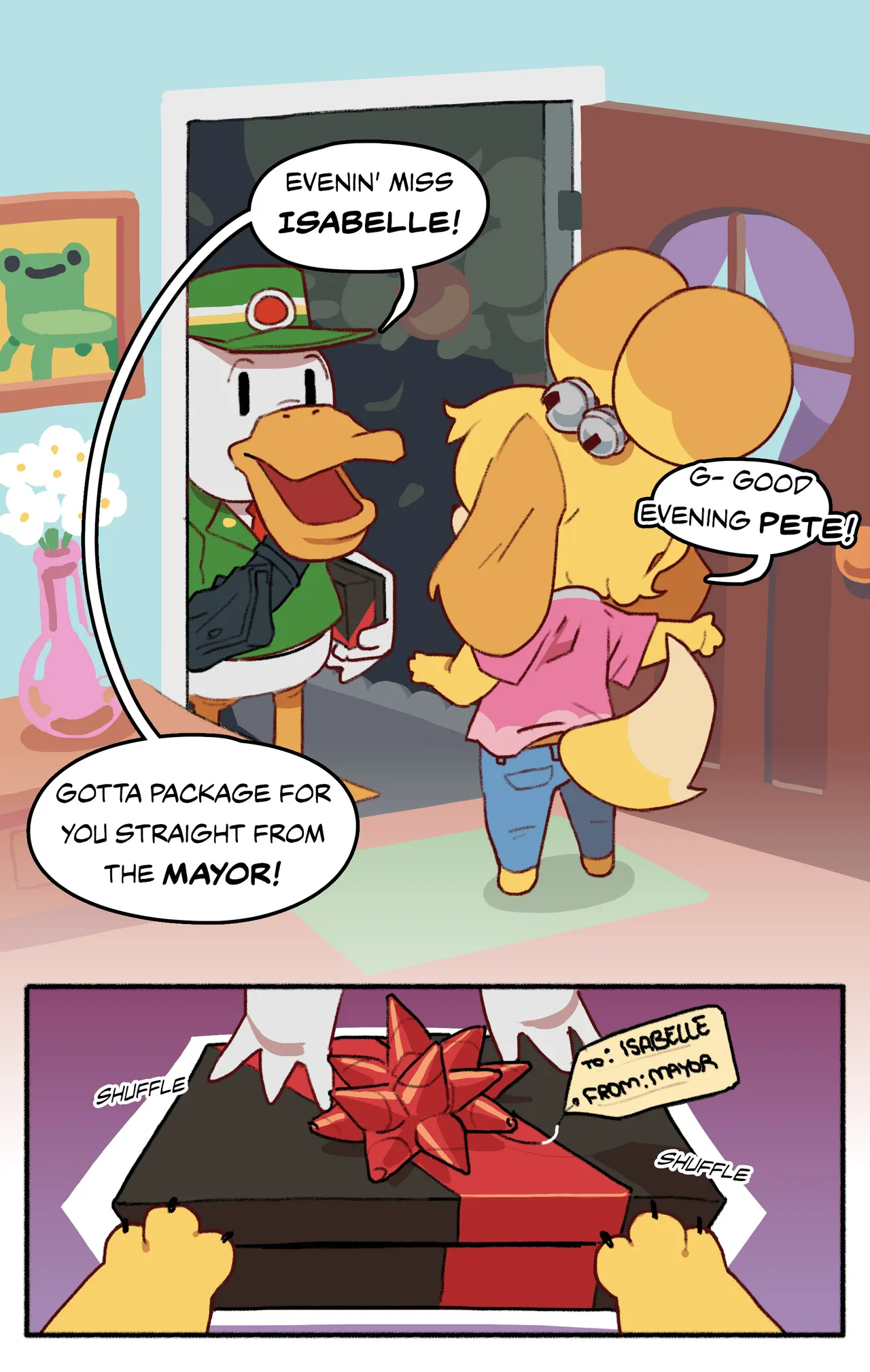 Knuxxy Isabelle's Gift page 3 full